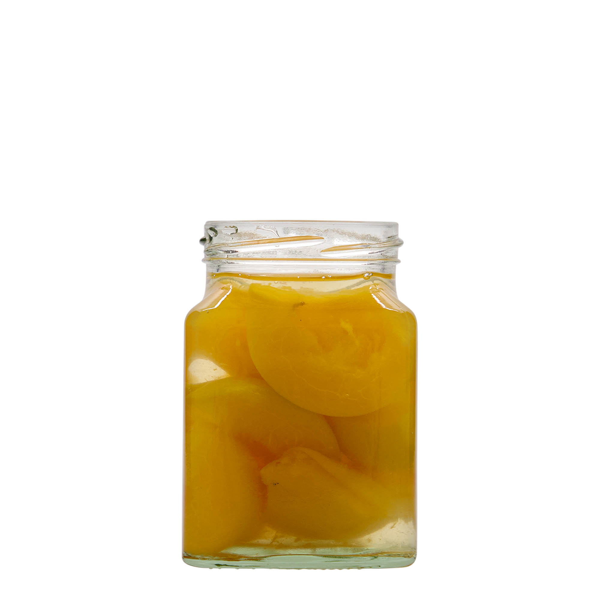314 ml square glass, opening: twist-off (TO 63) 314 ml square glass, opening: twist-off (TO 63)