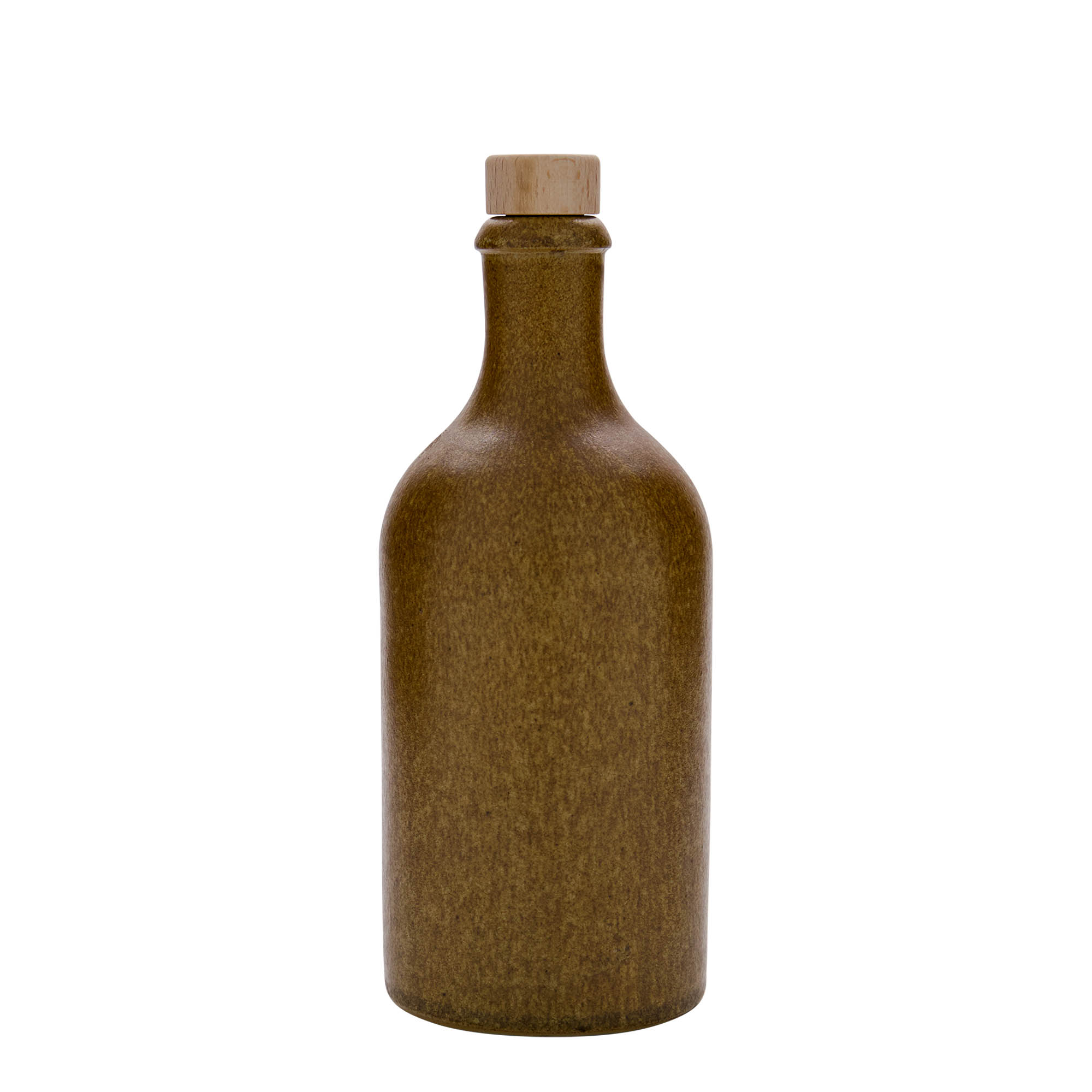 500 ml clay jug, stoneware, brown-crystal, opening: cork 500 ml clay jug, stoneware, brown-crystal, opening: cork