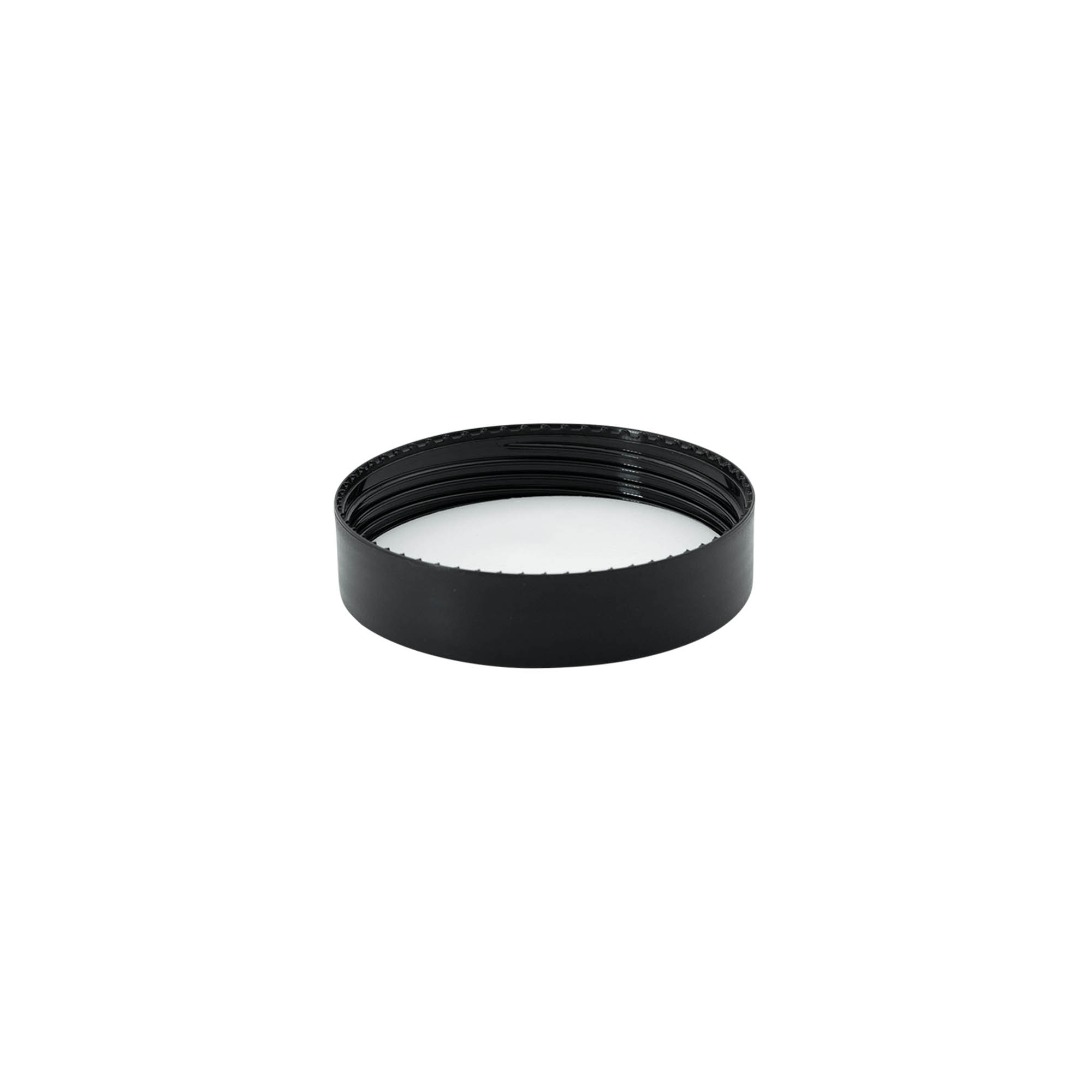 Screw cap for 50 ml ‘Antonella’, PP plastic, black
