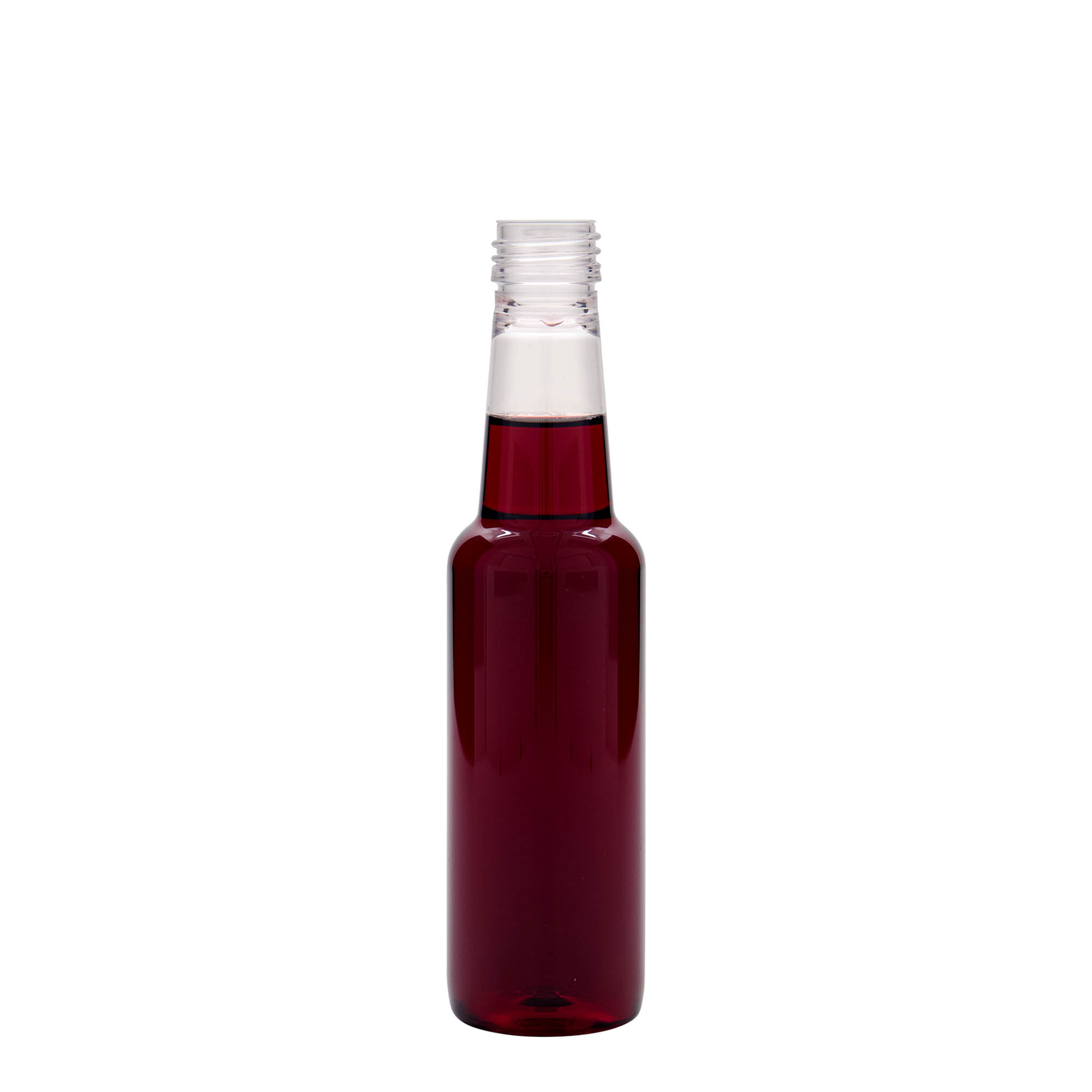 250 ml PET bottle 'Wine', plastic, opening: PP 28