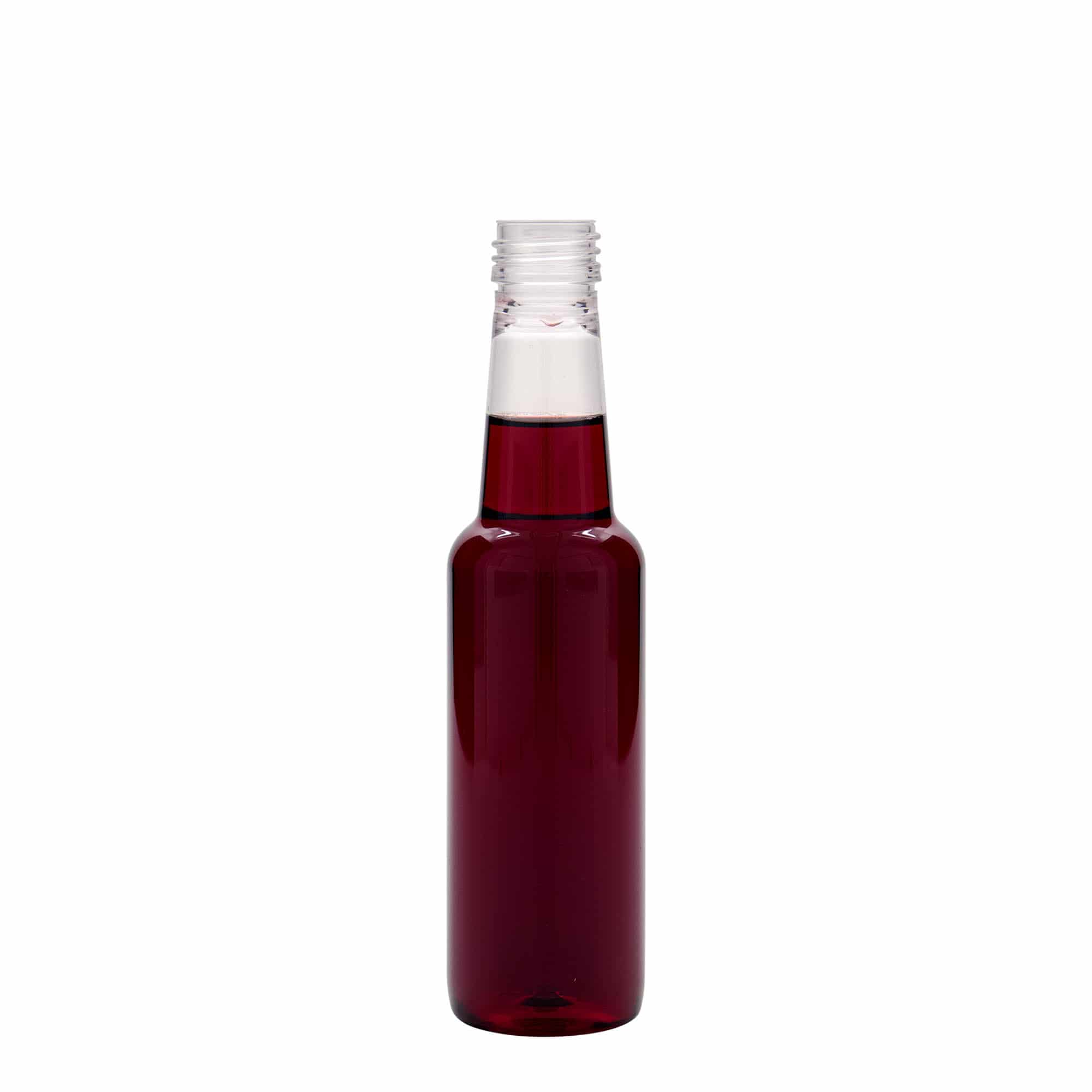 250 ml PET bottle 'Wine', plastic, opening: PP 28