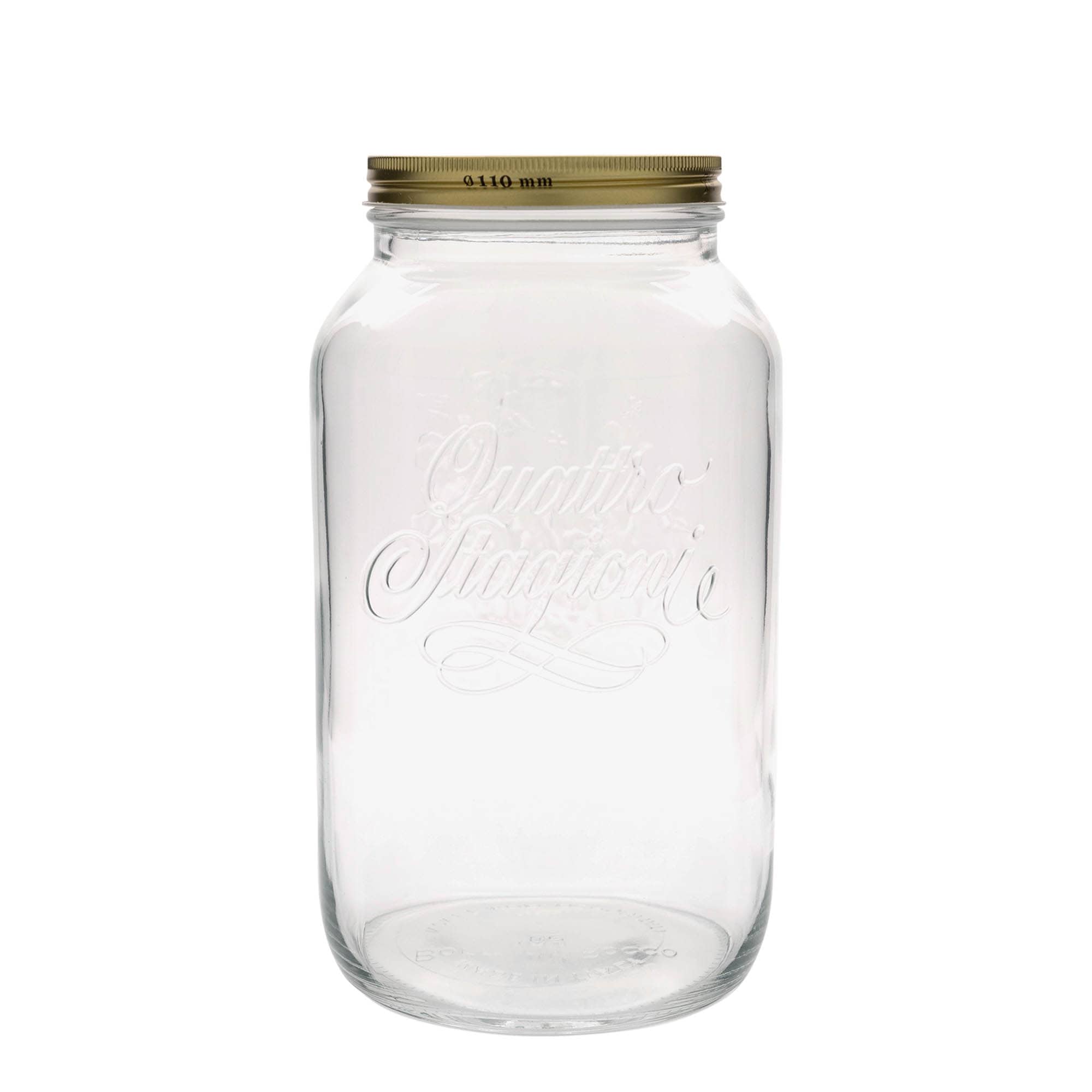 3,800 ml glass 'Quattro Stagioni', opening: screw cap