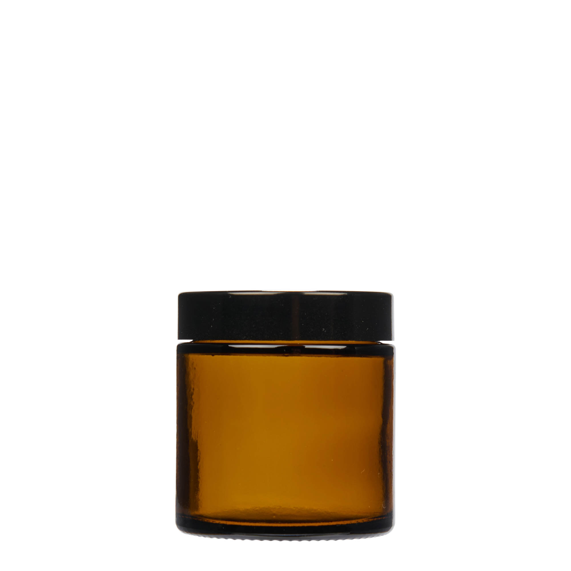 120 ml jar 'Brown Line', glass, brown, opening: screw cap 120 ml jar 'Brown Line', glass, brown, opening: screw cap