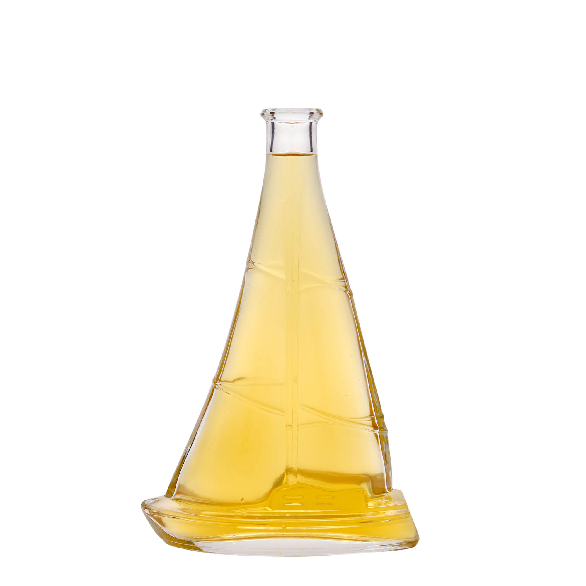 350 ml glass bottle 'Sailboat', opening: cork