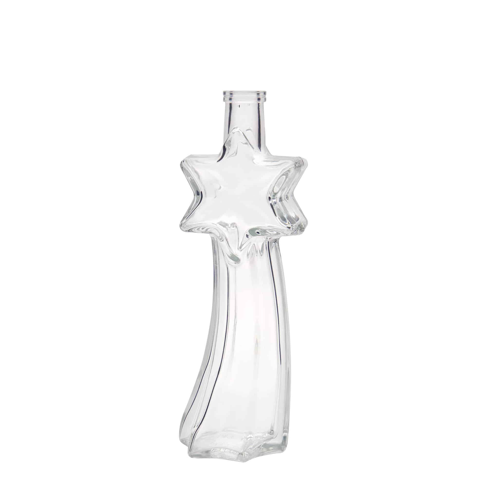 200 ml glass bottle 'Shooting Star', opening: cork