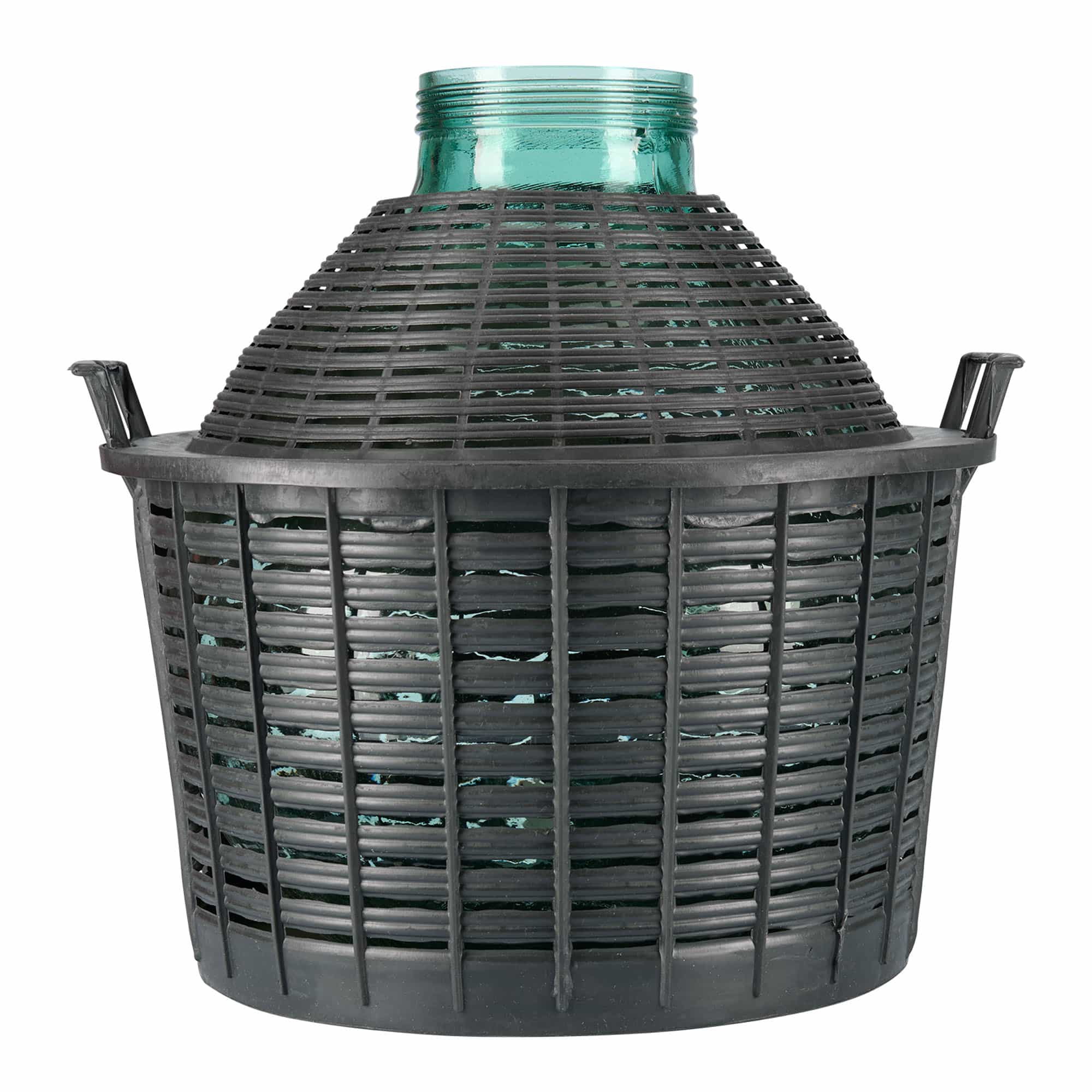 25 l wide-neck balloon bottle, glass, opening: screw cap