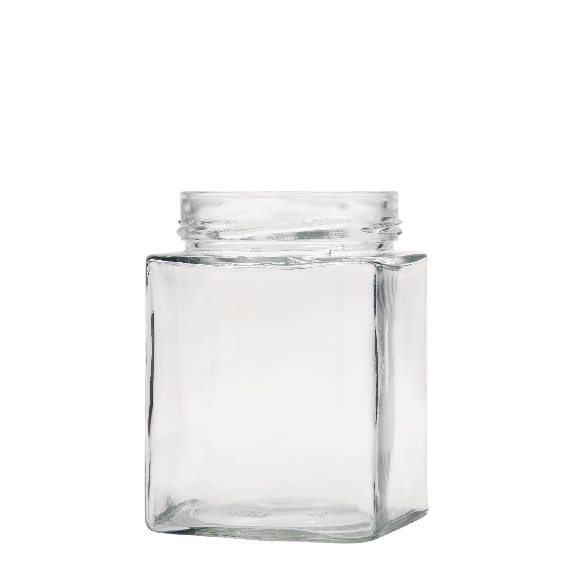 580 ml square jar 'Ikarus', opening: Deep-Twist-Off (DTO 82) 580 ml square jar 'Ikarus', opening: Deep-Twist-Off (DTO 82)