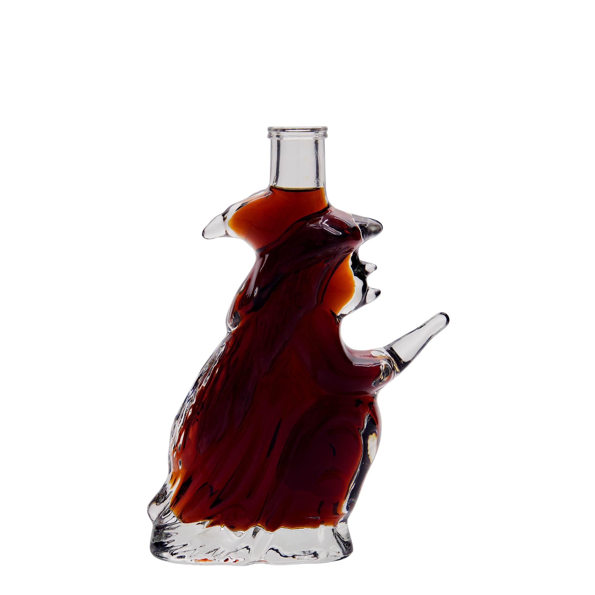 200 ml glass bottle 'Witch', opening: cork 200 ml glass bottle 'Witch', opening: cork