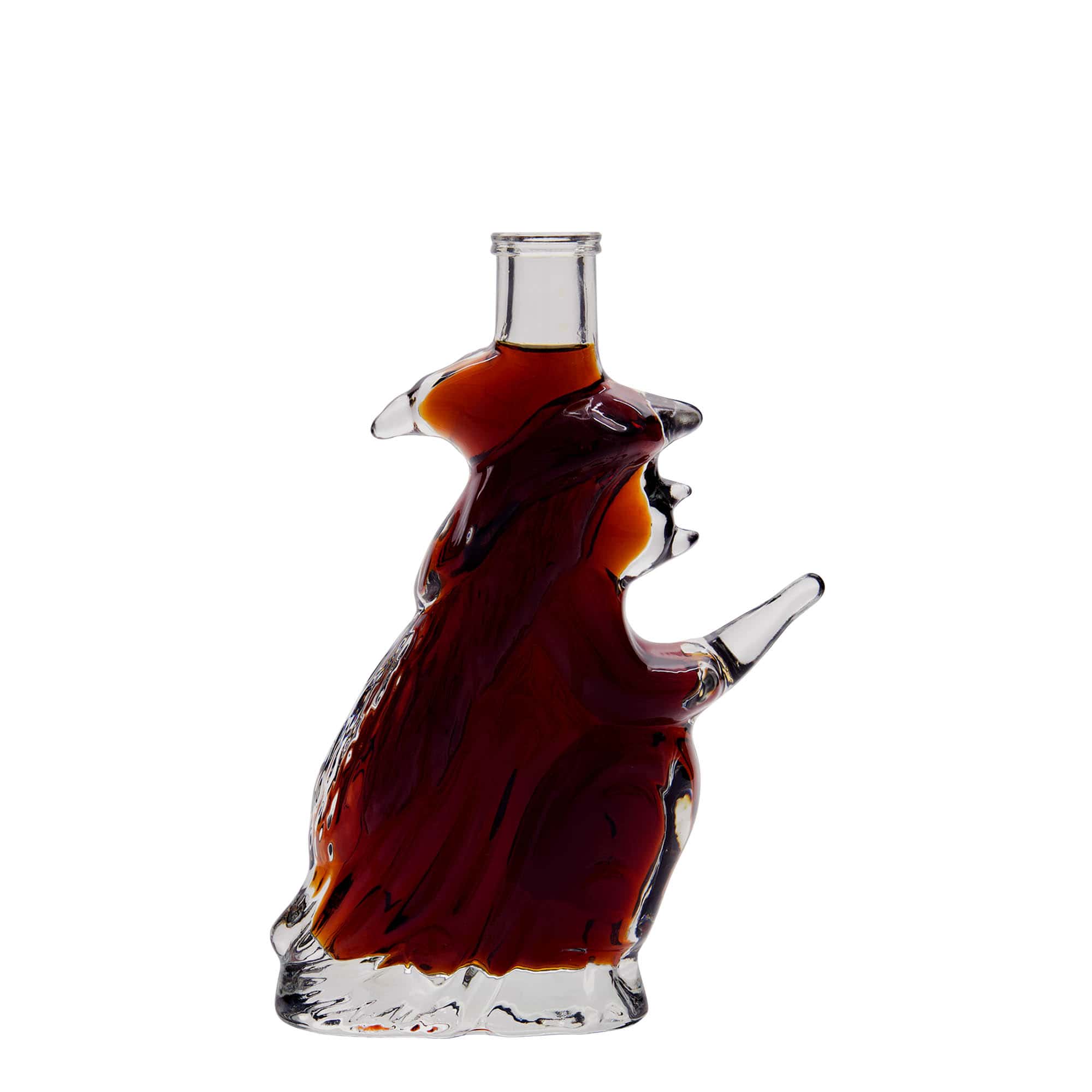 200 ml glass bottle ‘Witch’, opening: cork