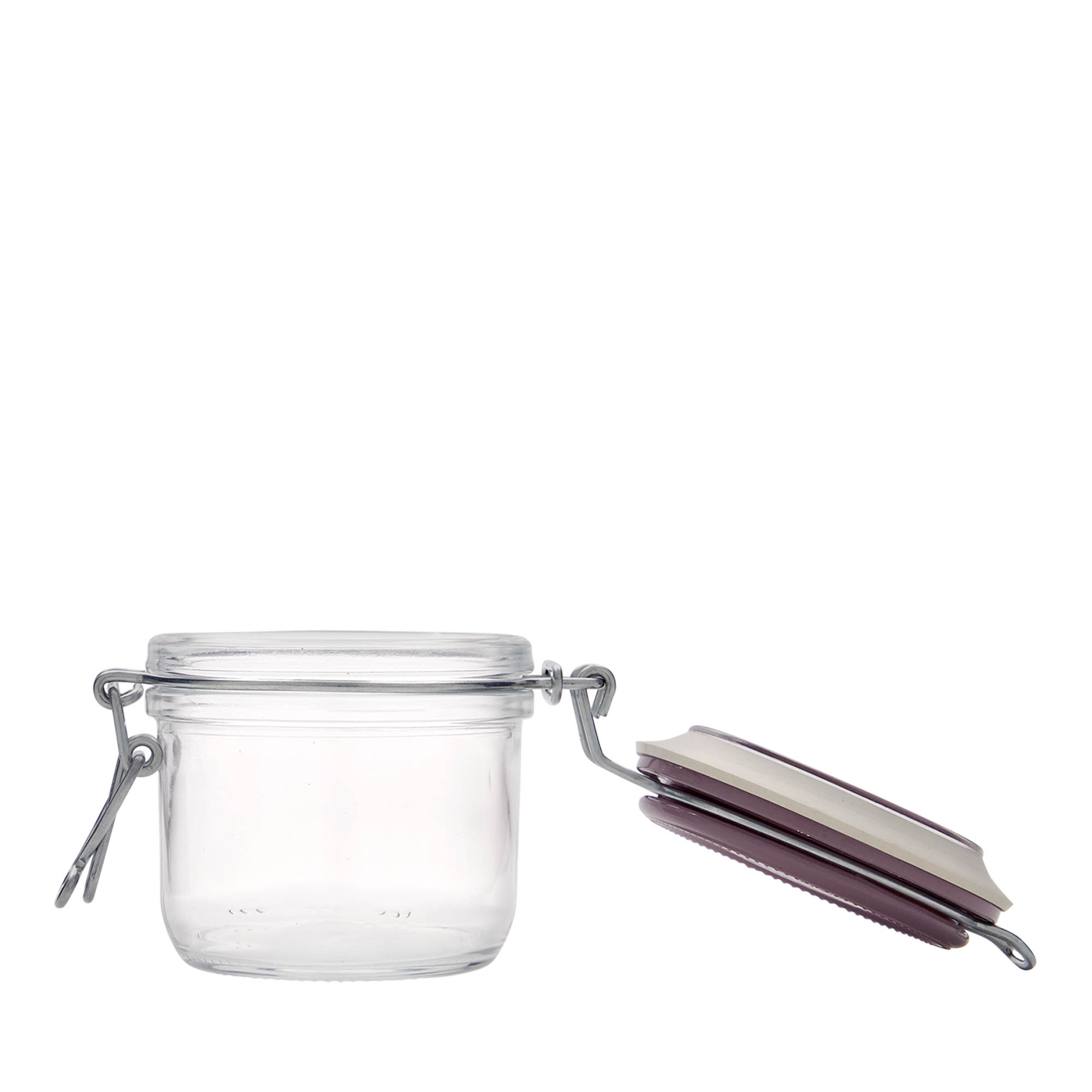 200 ml wire bail jar 'Fido', violet, opening: wire bail closure 200 ml wire bail jar 'Fido', violet, opening: wire bail closure
