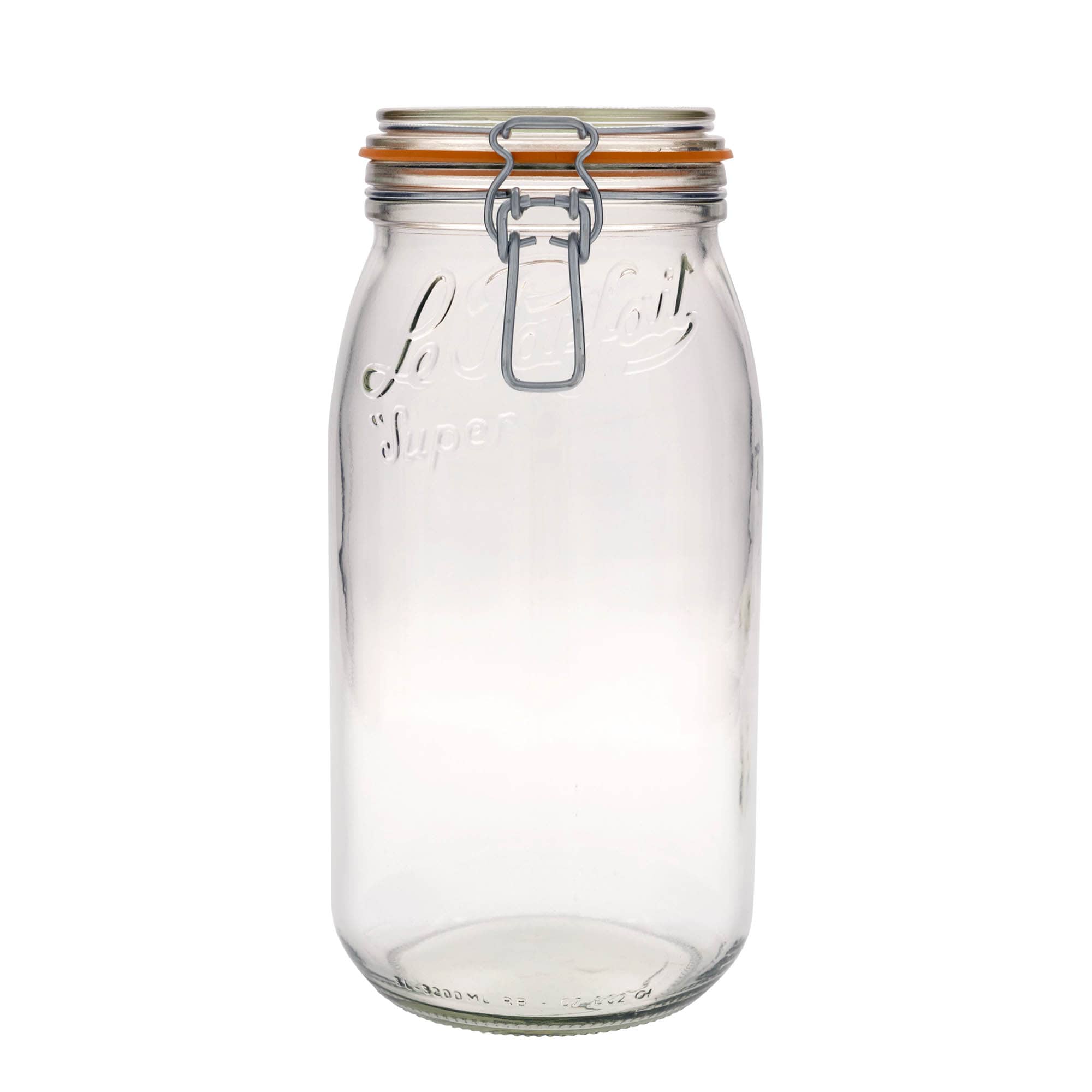 3,000 ml wire bail jar ‘Le Parfait Super Bocal’, opening: wire bail closure