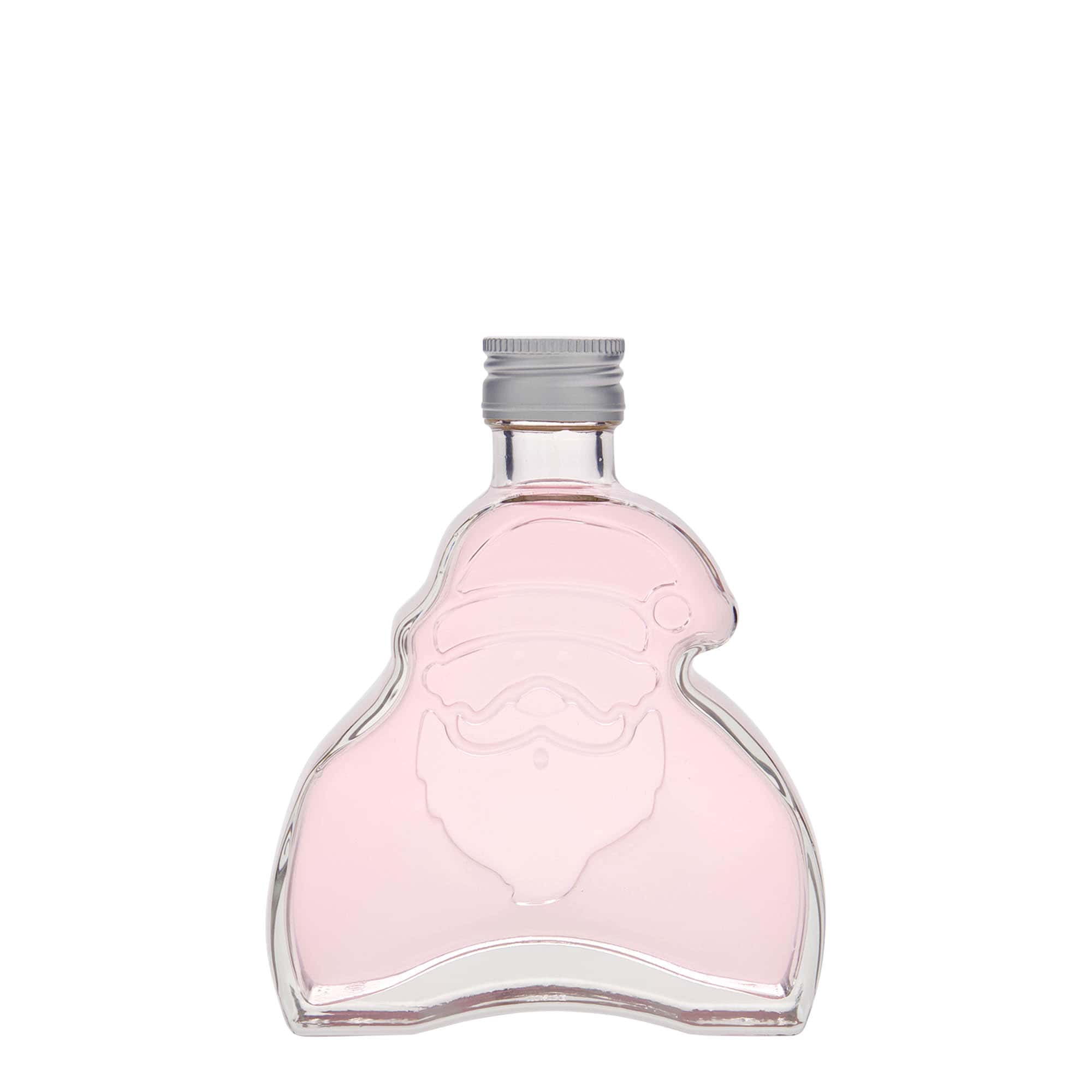 200 ml glass bottle 'Santa Claus', opening: PP 28