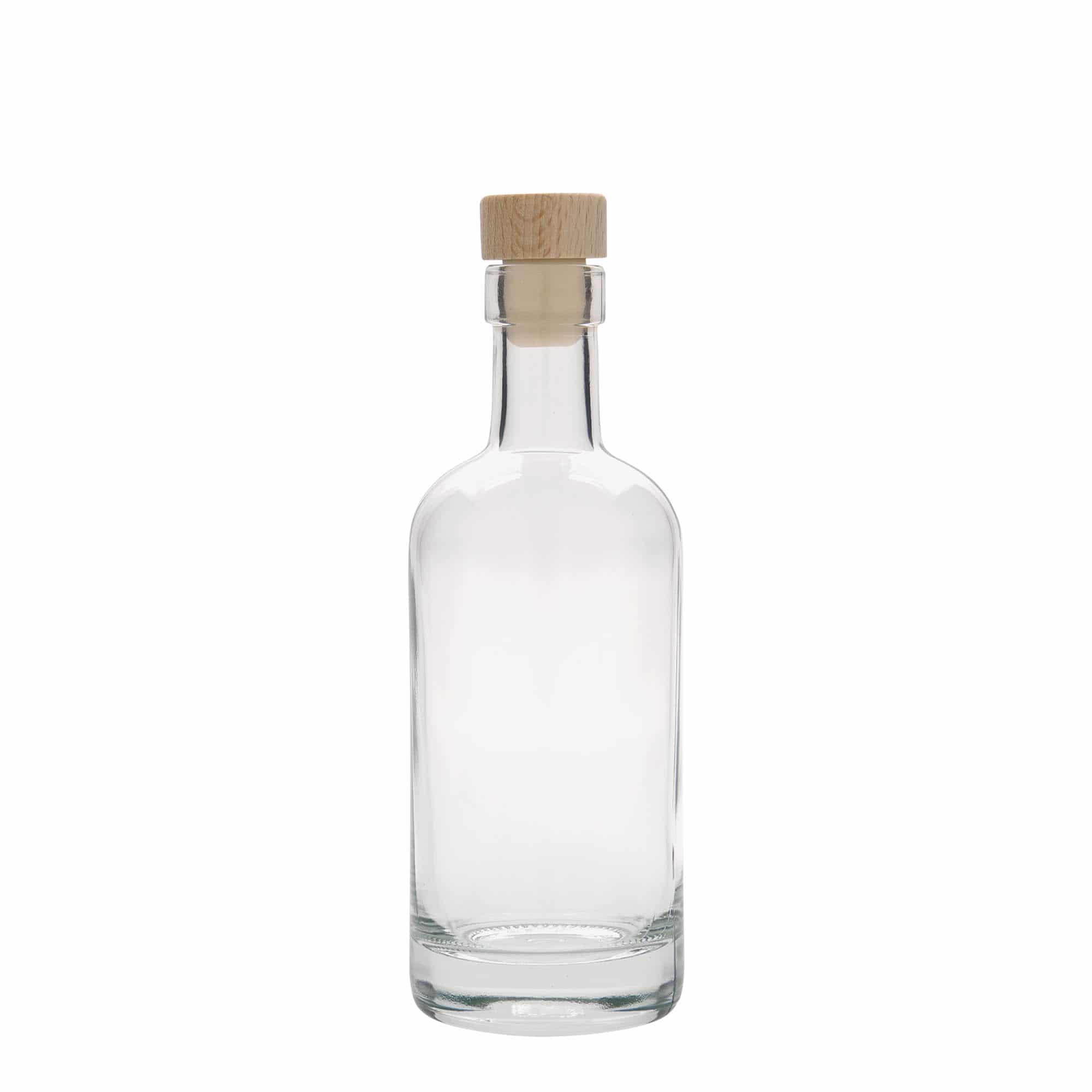 250 ml glass bottle 'Linea Uno', closure: cork