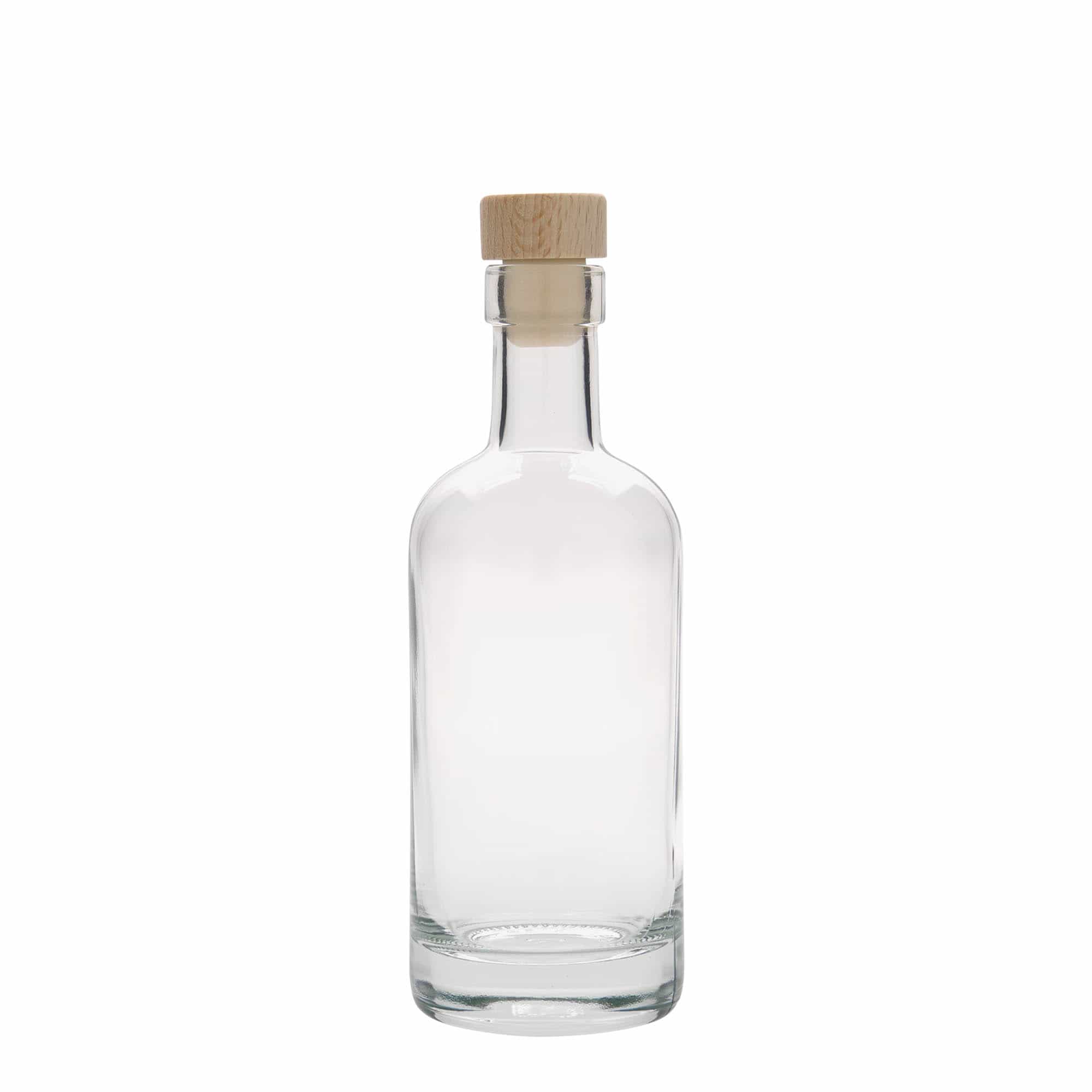 250 ml glass bottle 'Linea Uno', opening: cork
