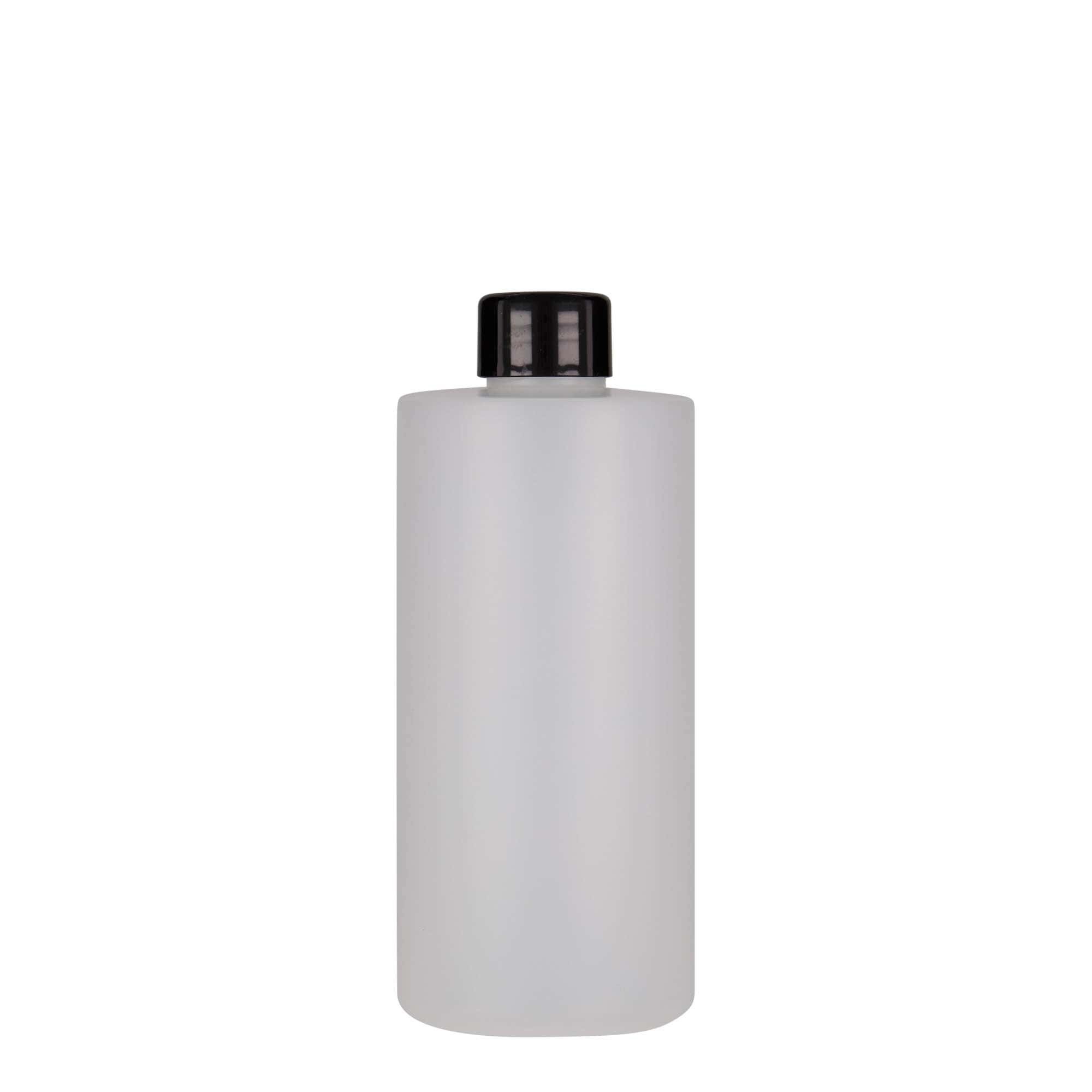 300 ml plastic bottle 'Pipe', HDPE, white, closure: GPI 24/410