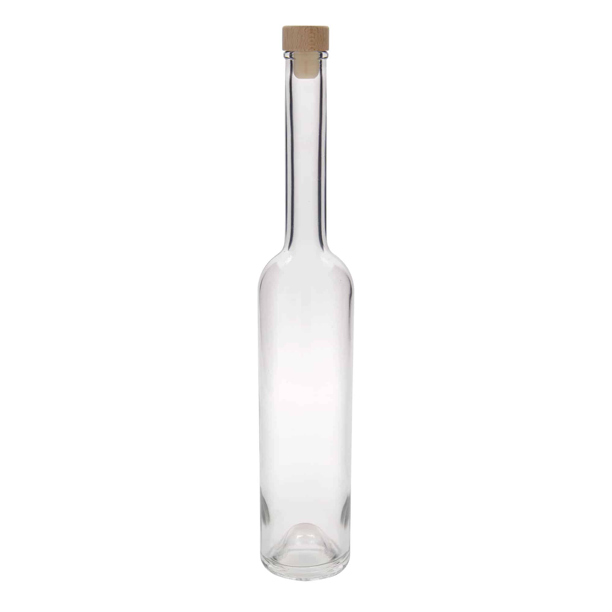 500 ml glass bottle 'Platina', opening: cork