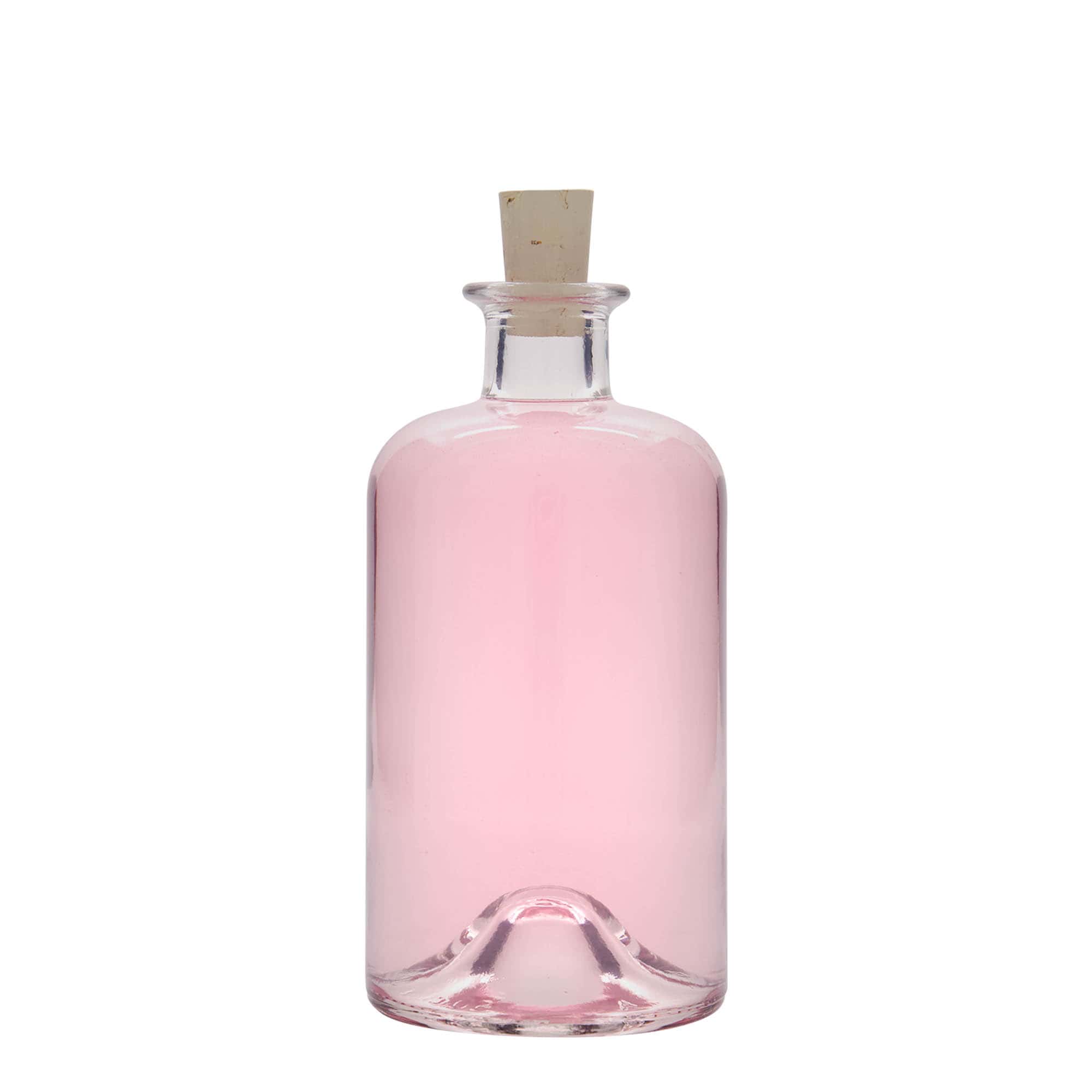 500 ml glass bottle apothecary 'Doctor', opening: cork