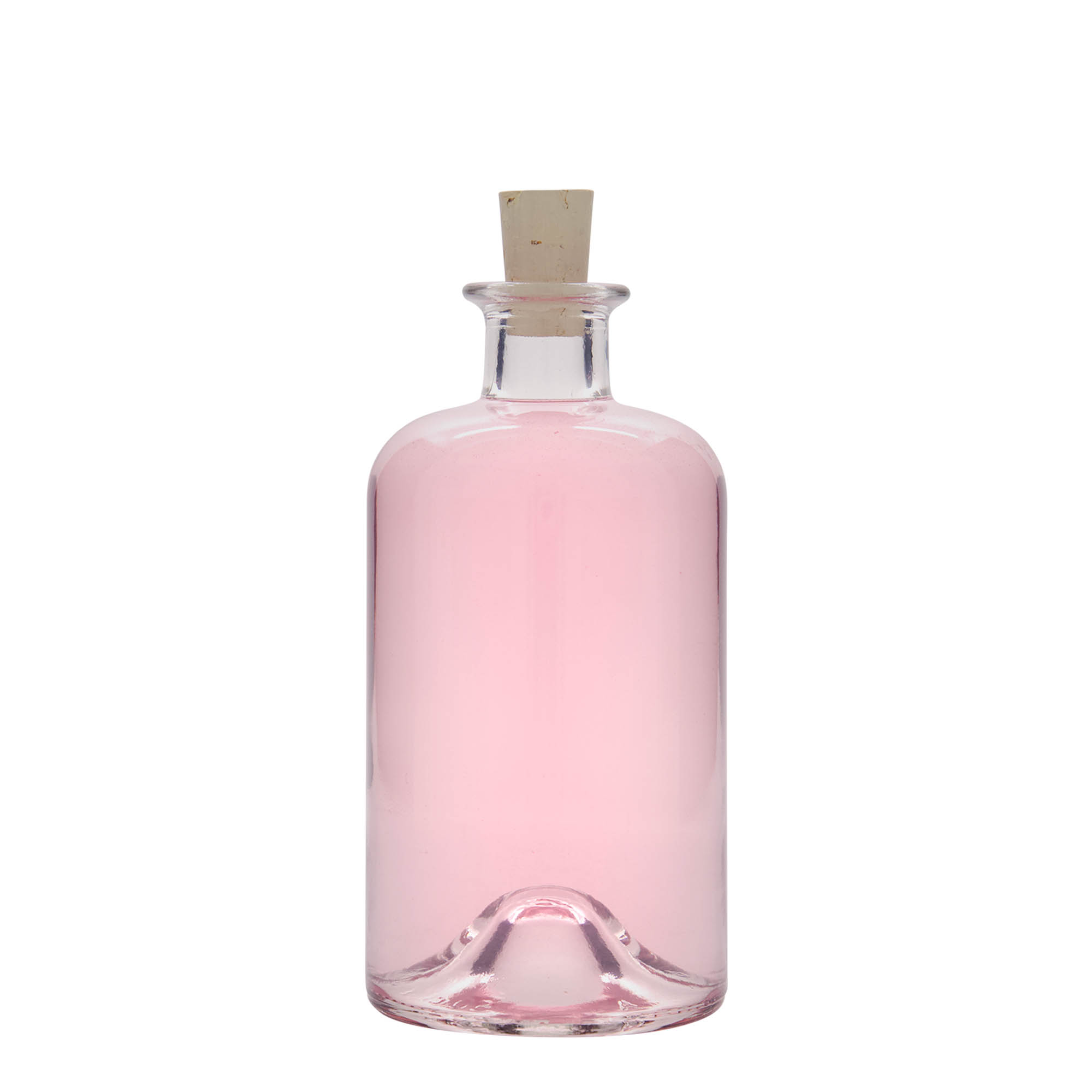 500 ml glass bottle apothecary ‘Doctor’, opening: cork