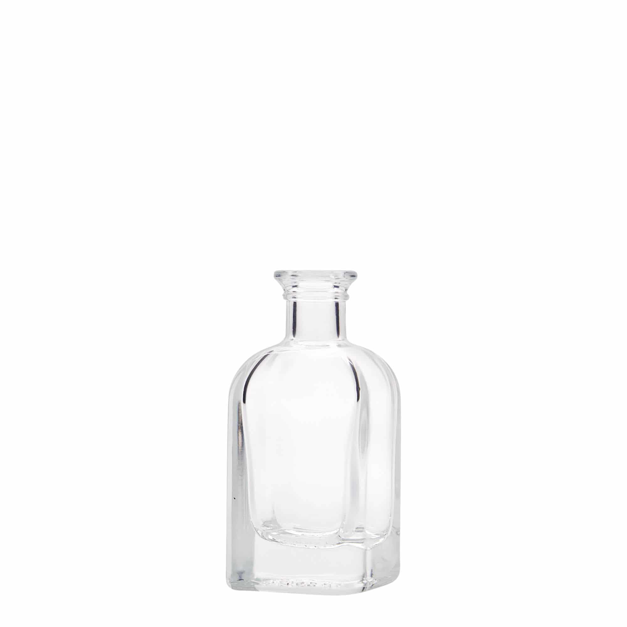 40 ml glass bottle Apothecary Carré, square, opening: cork