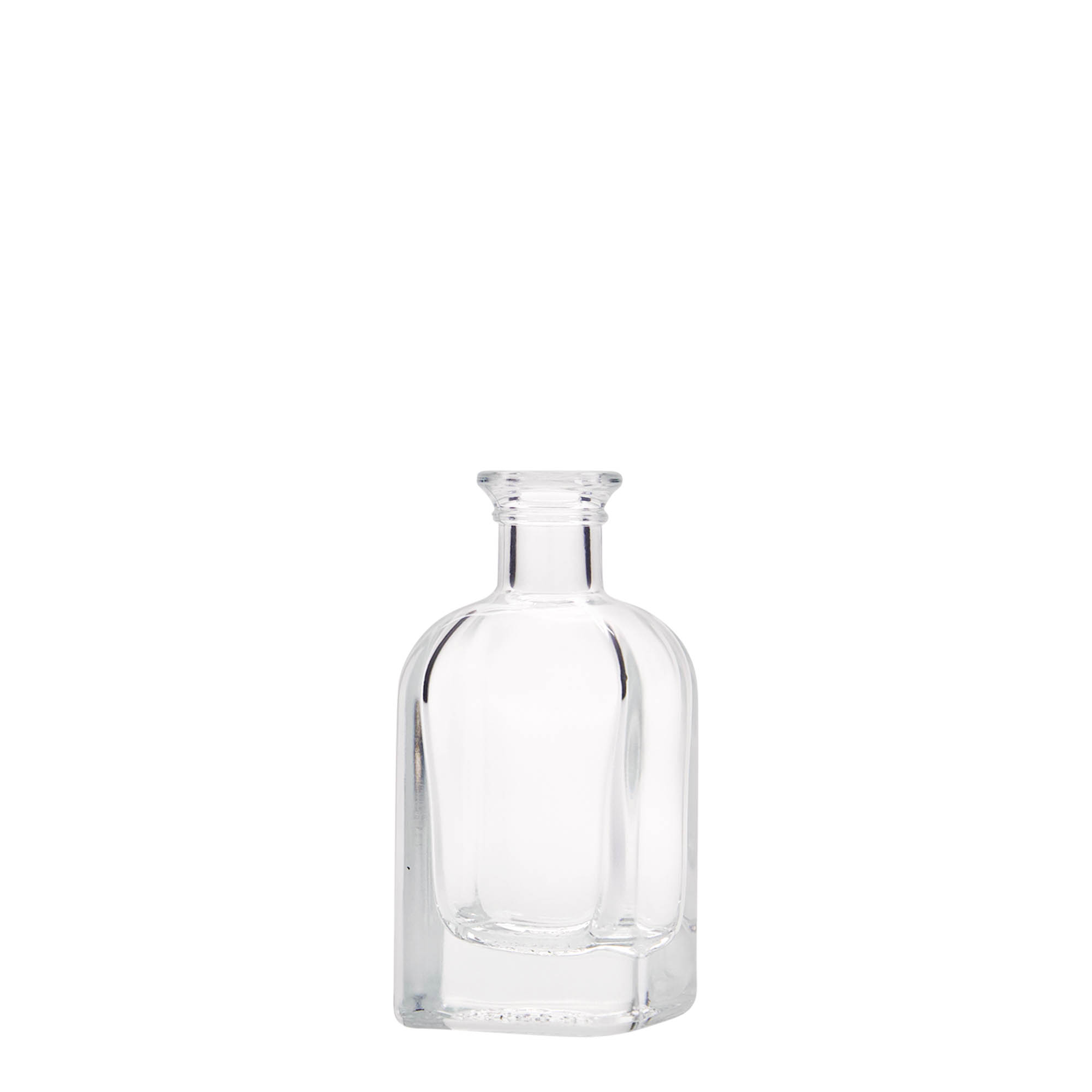 40 ml glass bottle Apothecary Carré, square, opening: cork 40 ml glass bottle Apothecary Carré, square, opening: cork