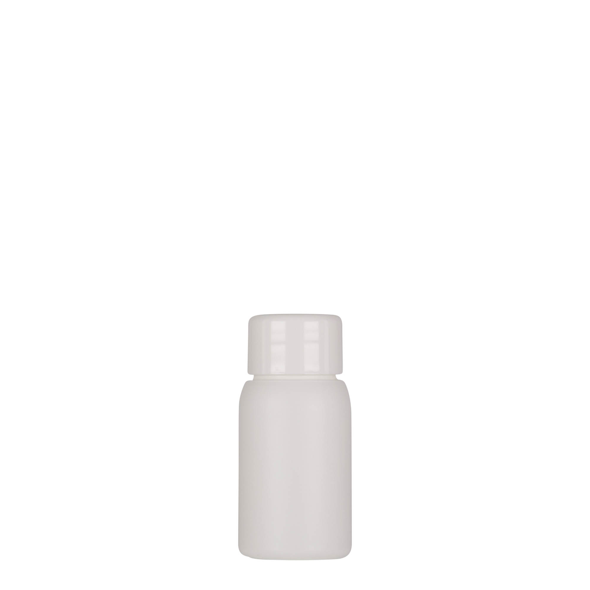 30 ml plastic bottle 'Tuffy', HDPE, white, opening: 24/410