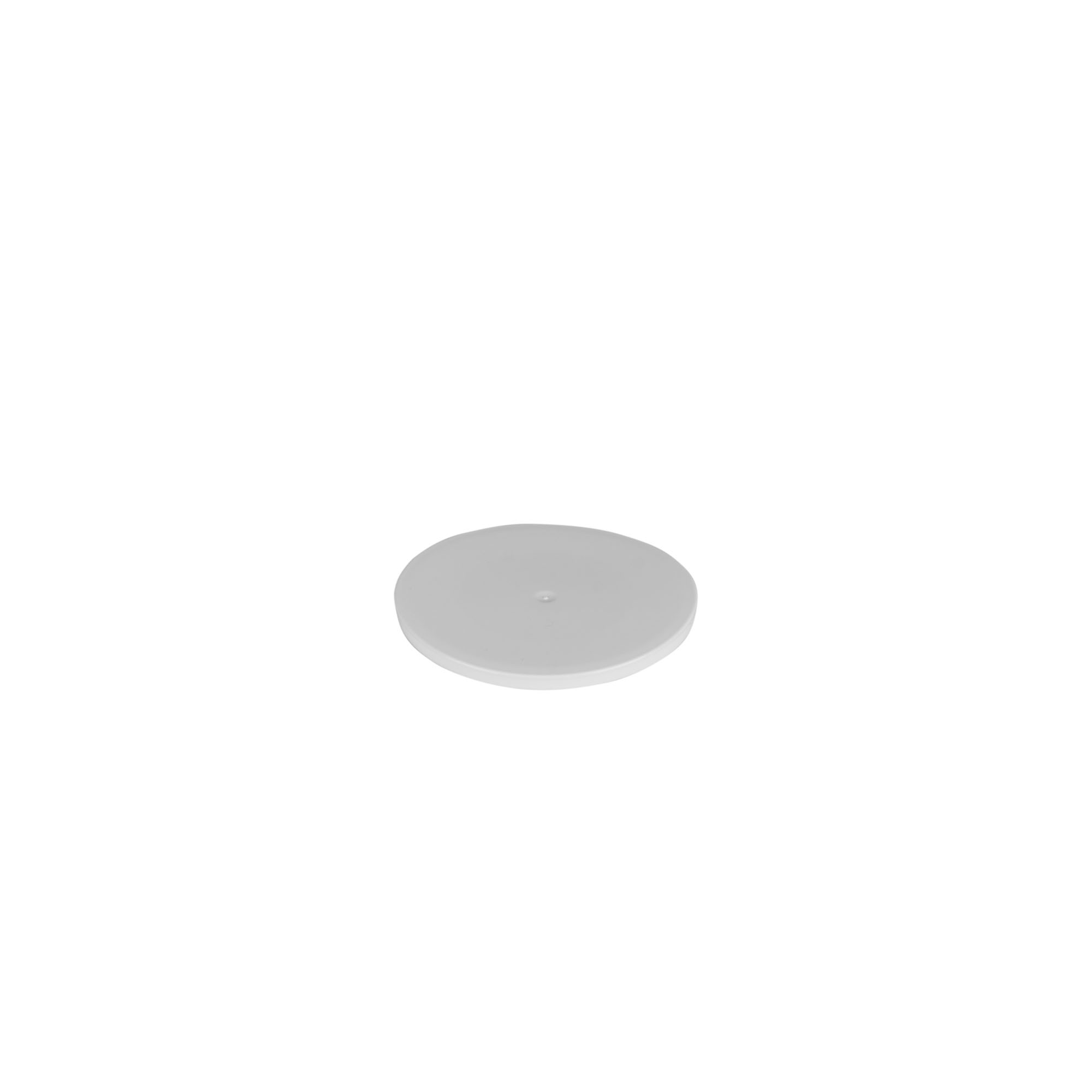 Cover disc for 50 ml ‘Bianca’, PP plastic, white