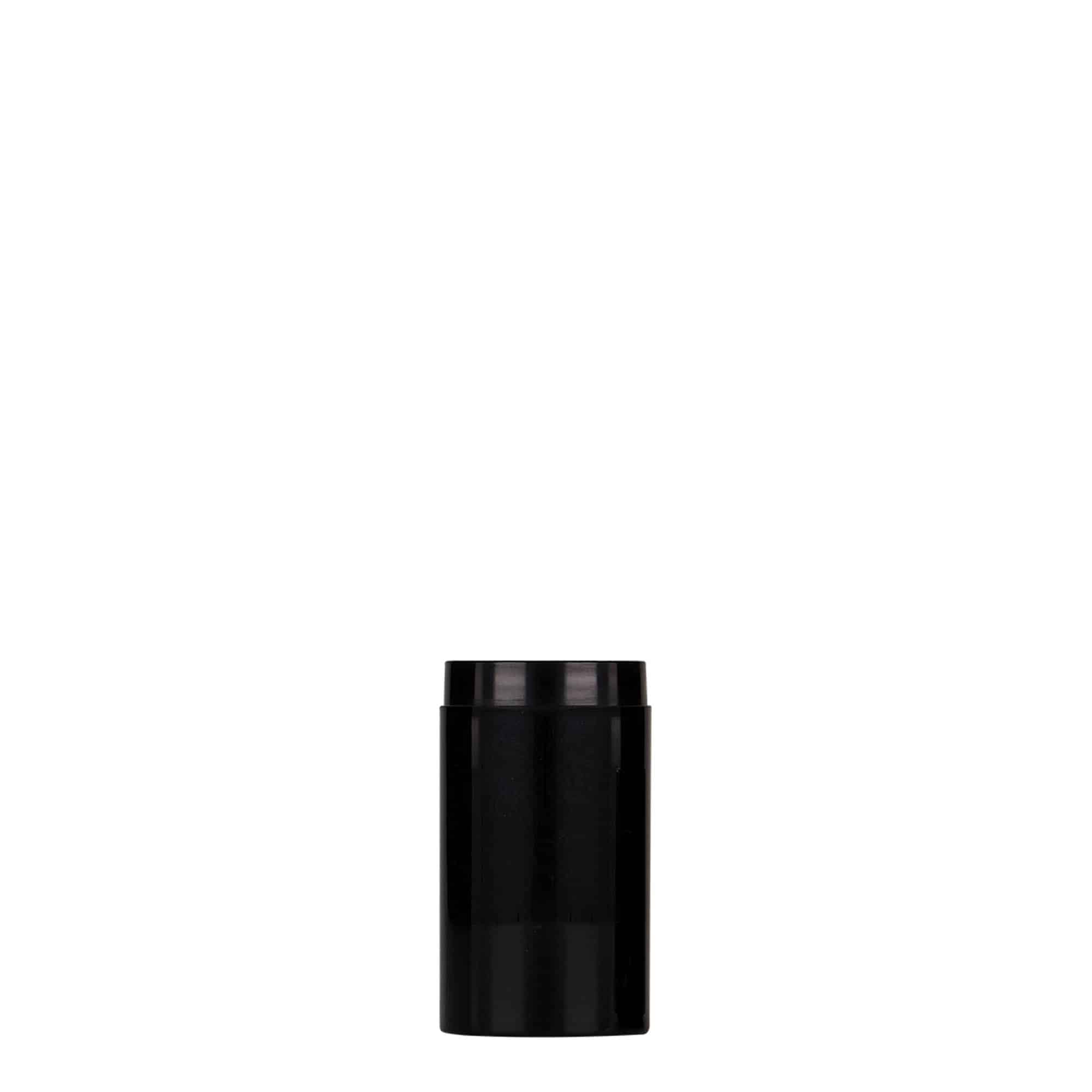 15 ml airless dispenser 'Micro', PP plastic, black