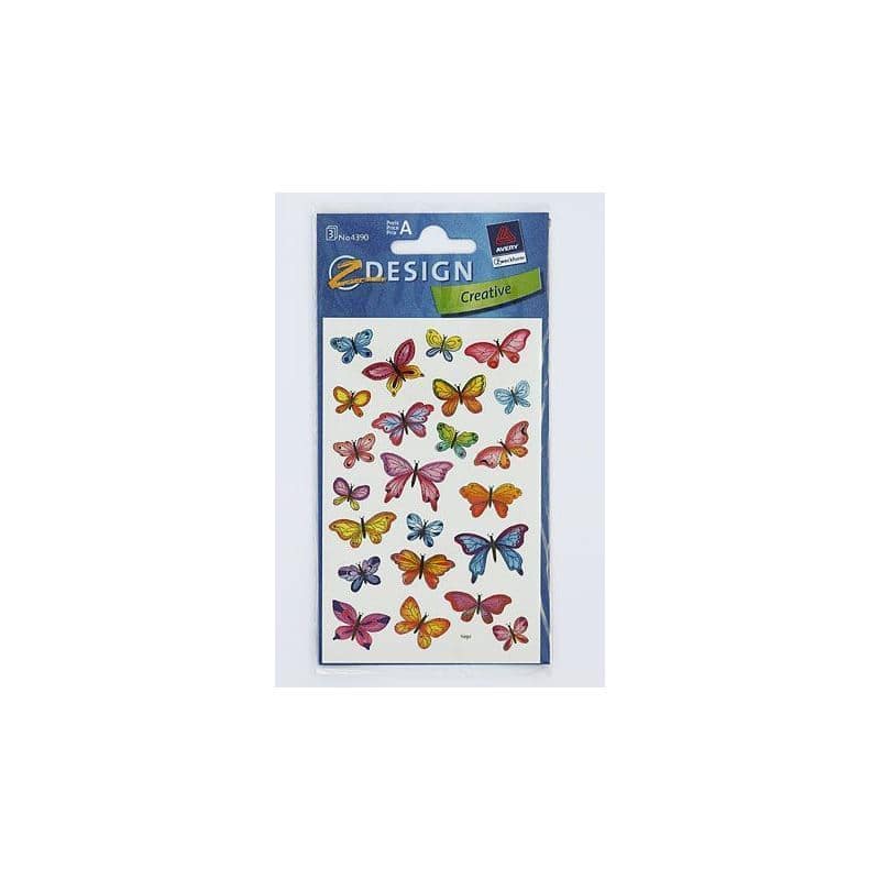 Zweckform Stickers ‘Little Butterflies’, design, paper, multicoloured