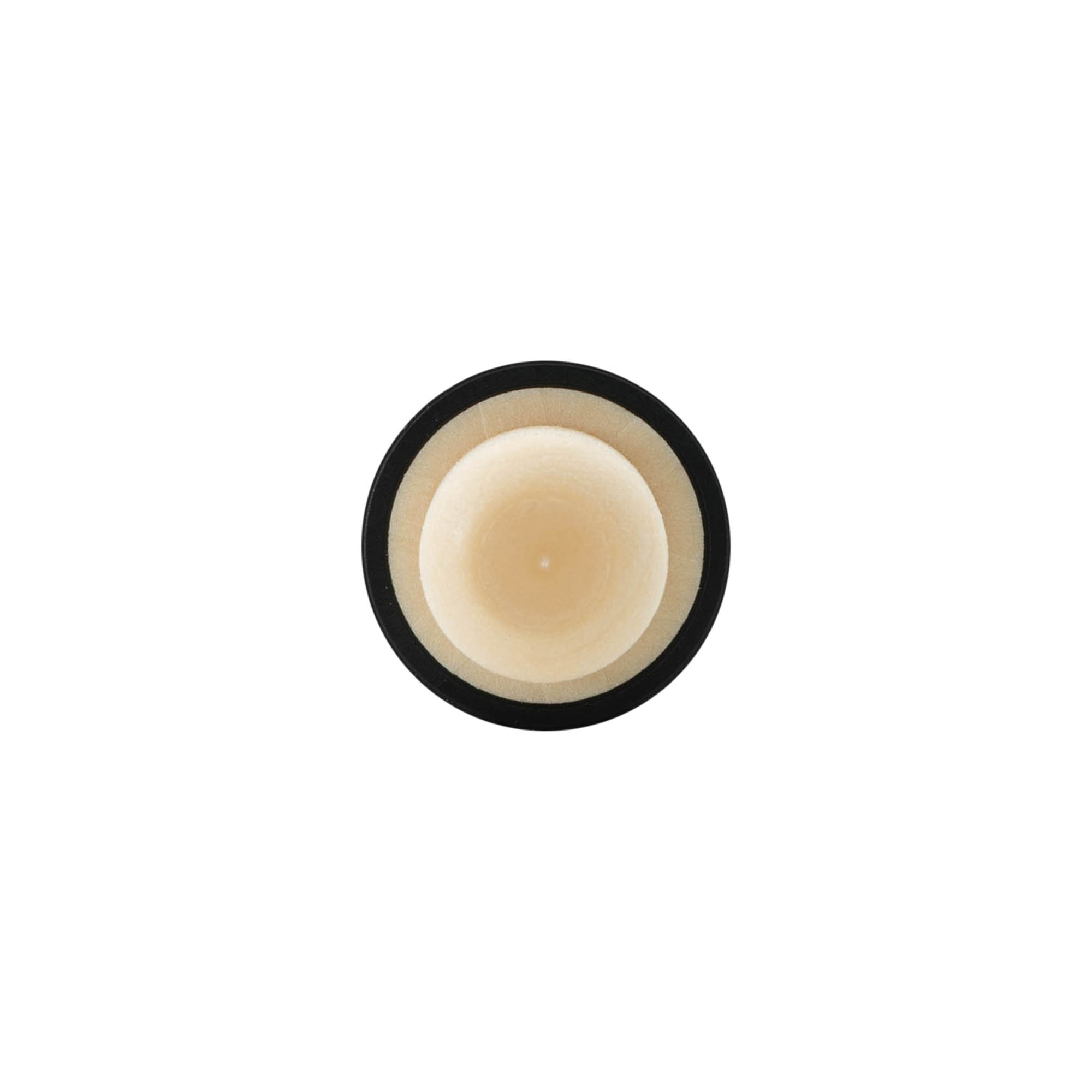 Handle corks 19 mm, plastic, black, for mouth: cork Handle corks 19 mm, plastic, black, for mouth: cork