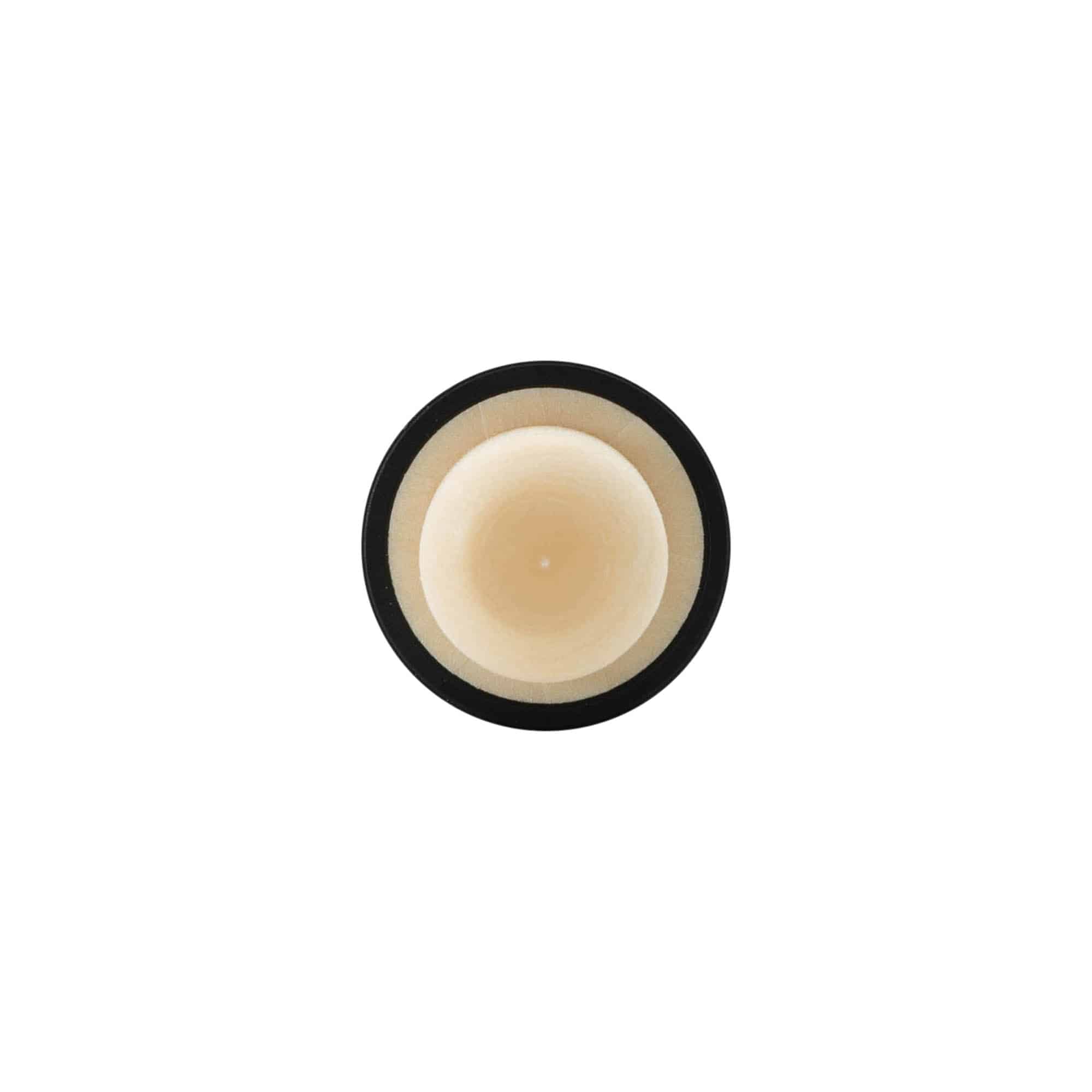 Handle corks 19 mm, plastic, black, for mouth: cork Handle corks 19 mm, plastic, black, for mouth: cork