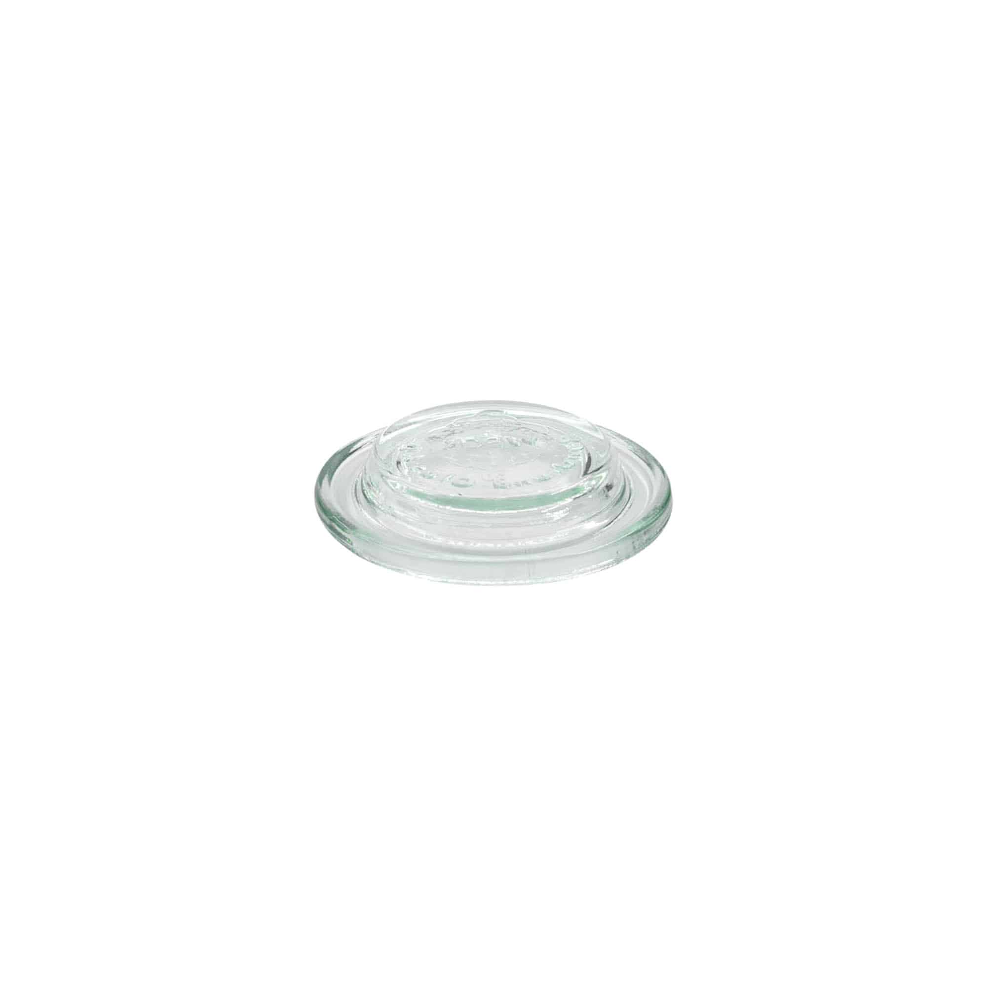 WECK glass lid with round rim, for opening: RR40 WECK glass lid with round rim, for opening: RR40