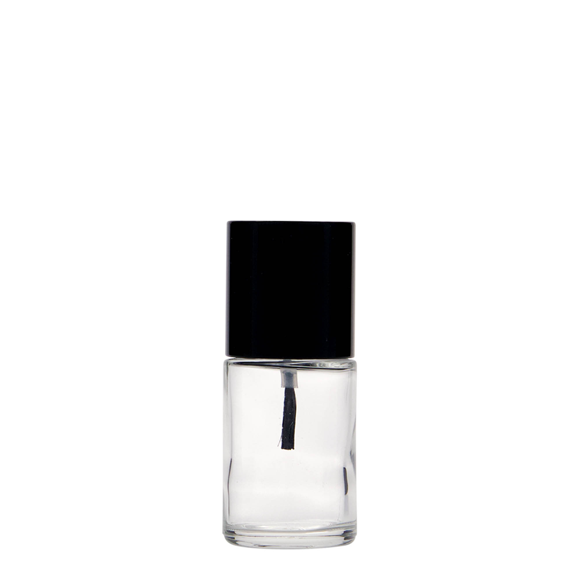 16 ml nail polish bottle 'London' with brush, glass 16 ml nail polish bottle 'London' with brush, glass