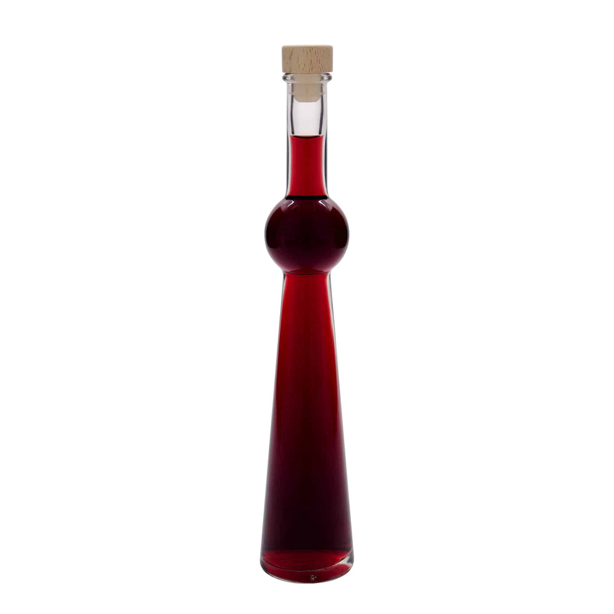 200 ml glass bottle 'Supernova', opening: cork
