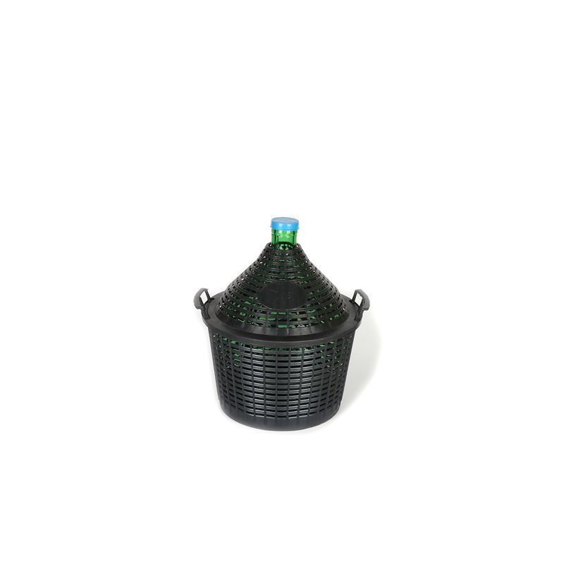 15 l narrow-neck cylinder, glass, green, opening: slip-on lid 15 l narrow-neck cylinder, glass, green, opening: slip-on lid