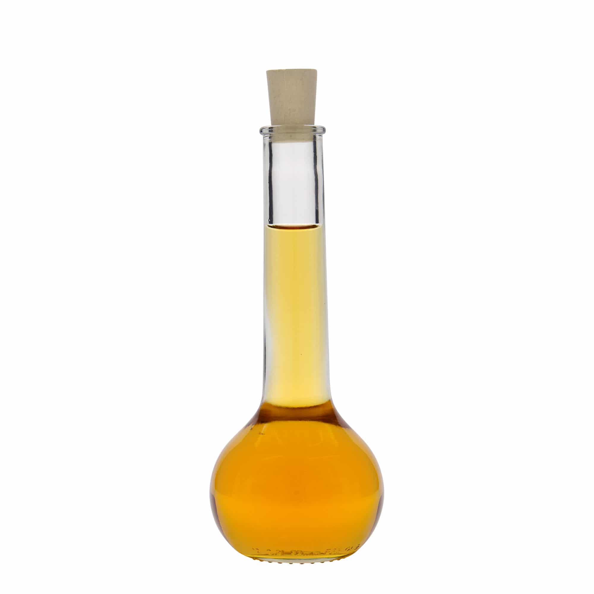 200 ml glass bottle 'Tulipano', opening: cork