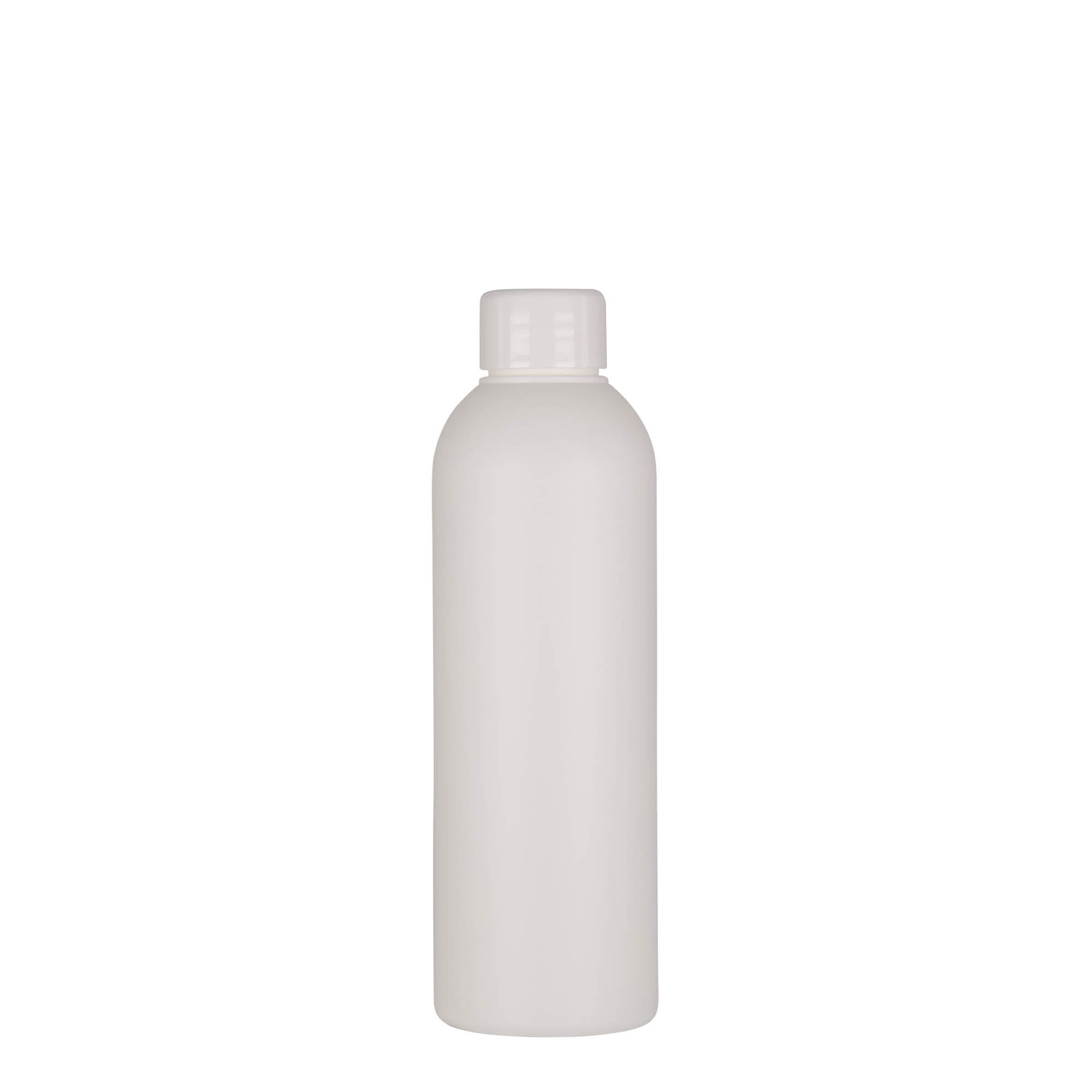 200 ml plastic bottle 'Tuffy', HDPE, white, opening: 24/410