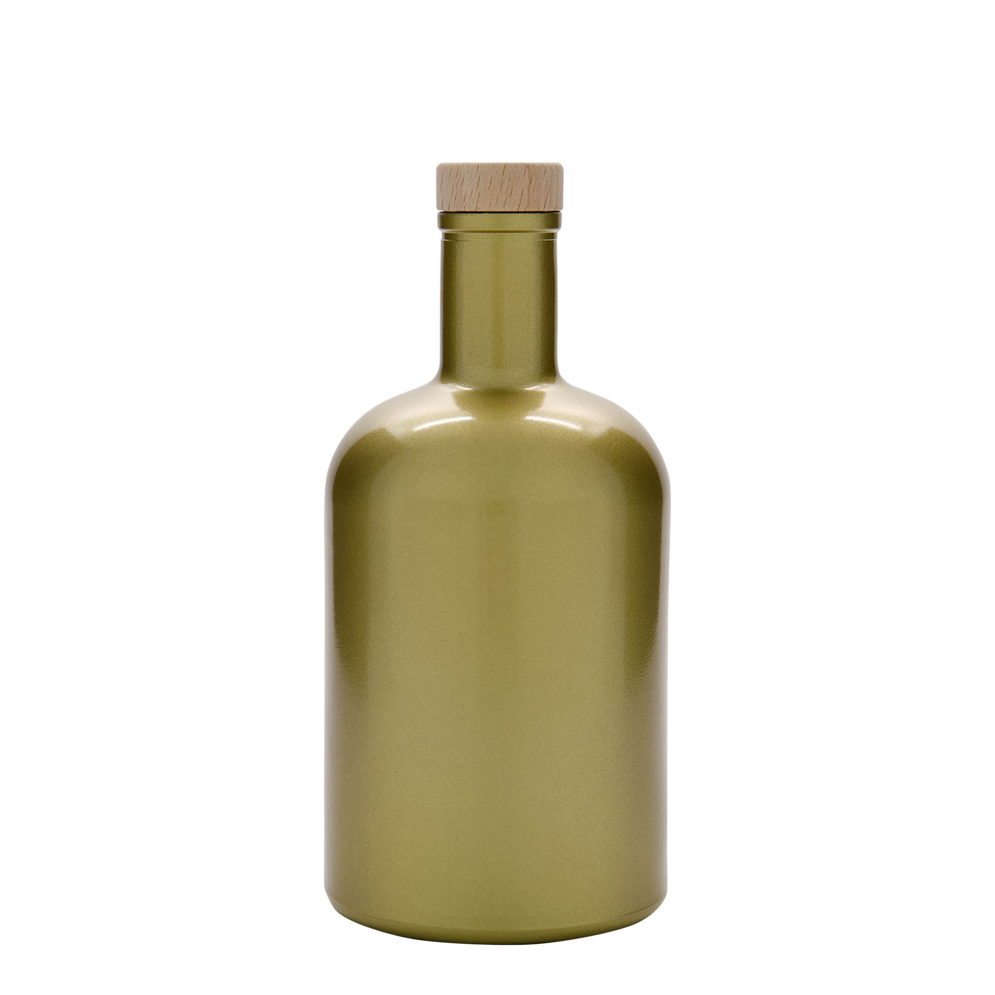 700 ml glass bottle 'Gerardino', gold, opening: cork 700 ml glass bottle 'Gerardino', gold, opening: cork