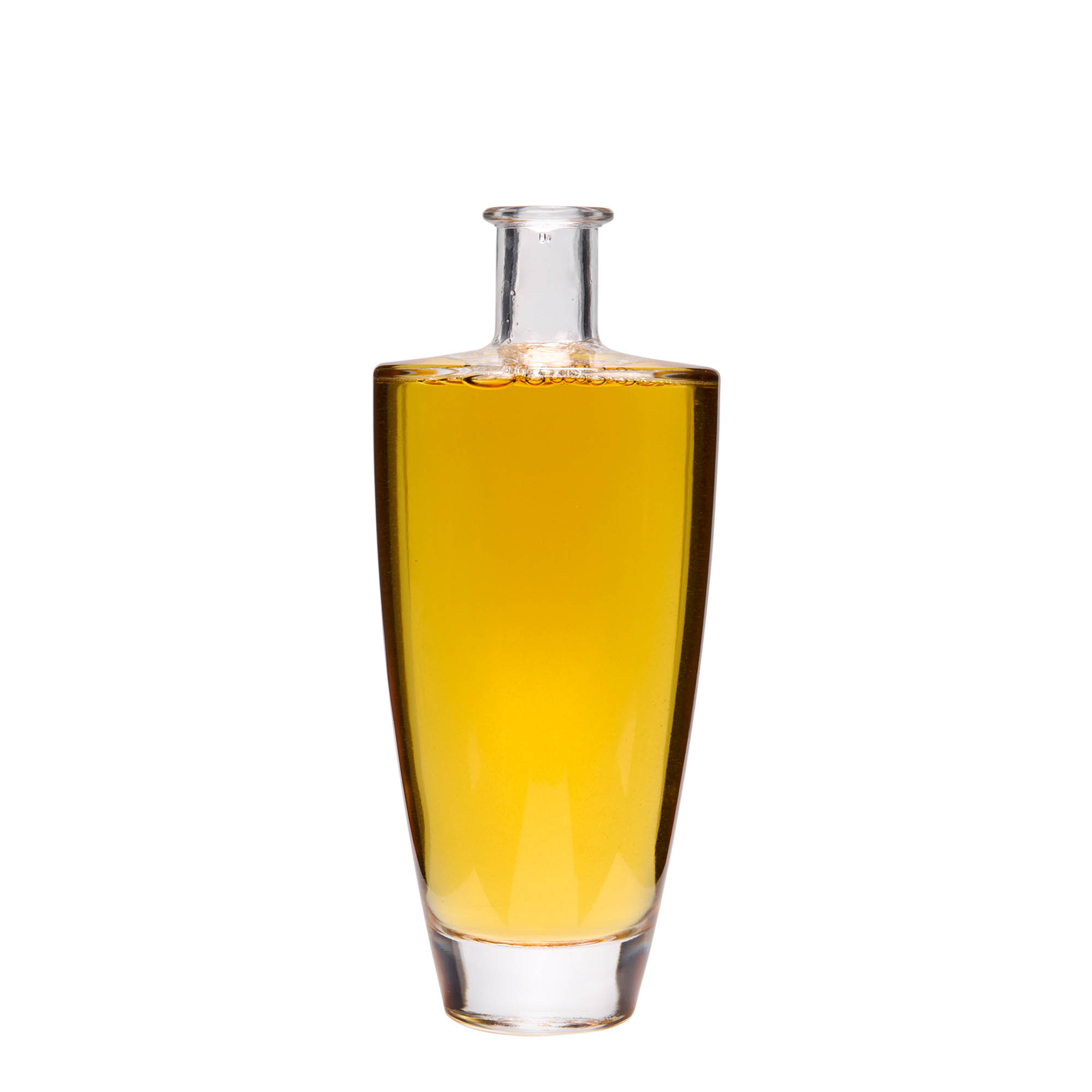 500 ml glass bottle 'Vanessa', oval, opening: cork 500 ml glass bottle 'Vanessa', oval, opening: cork