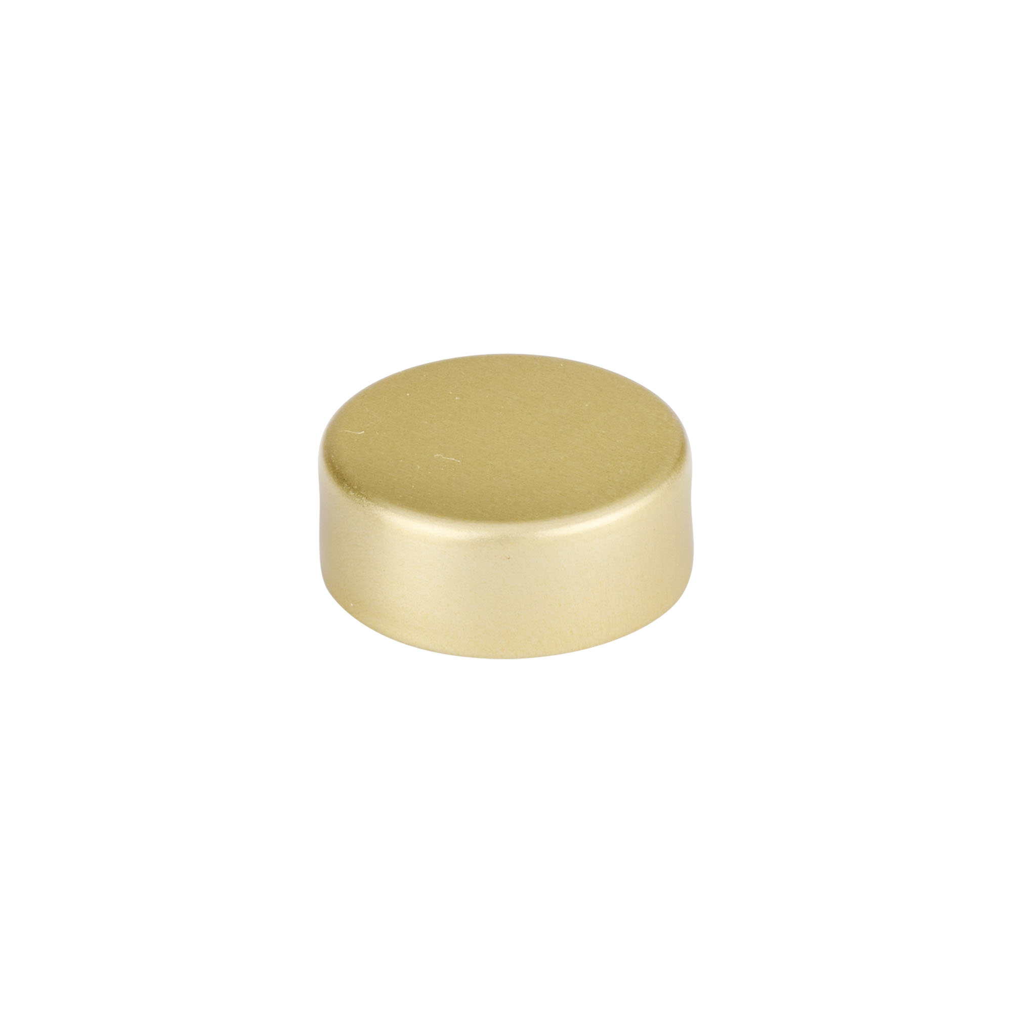 Screw cap, metal, gold, for opening: GPI 28/400