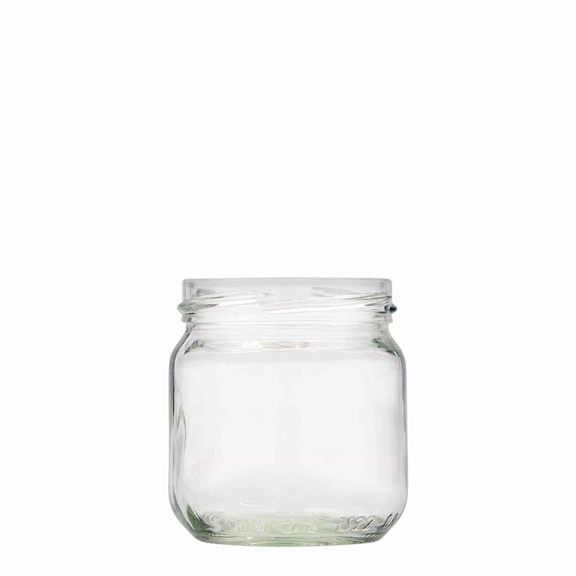 212 ml round jar, closure: twist off (TO 66)