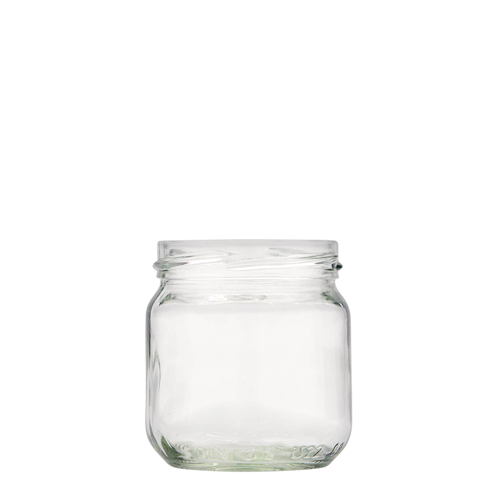 212 ml round glass, opening: Twist-off (TO 66)