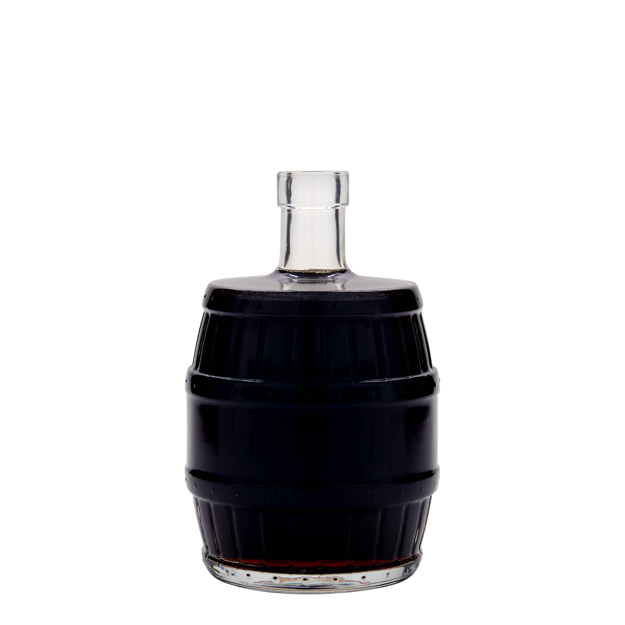 500 ml glass bottle 'barrel', opening: cork