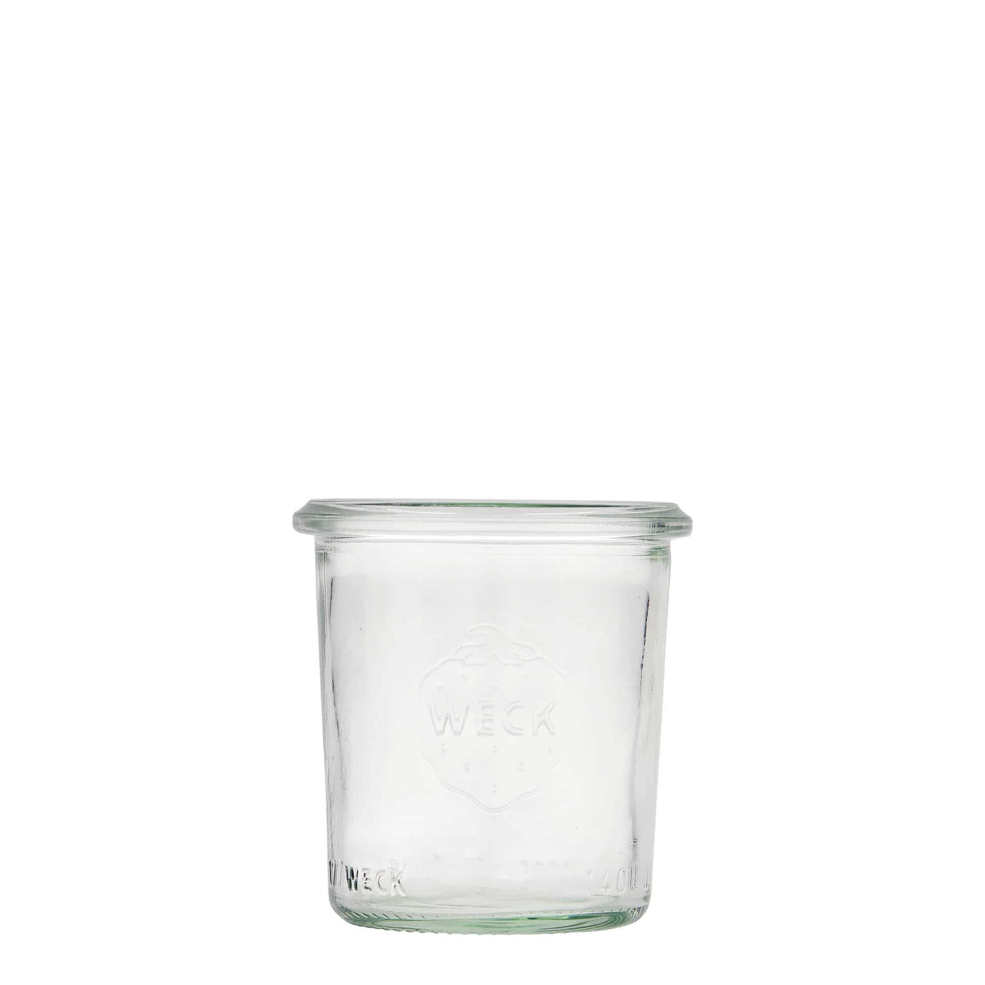 140 ml WECK cylindrical jar, closure: round rim