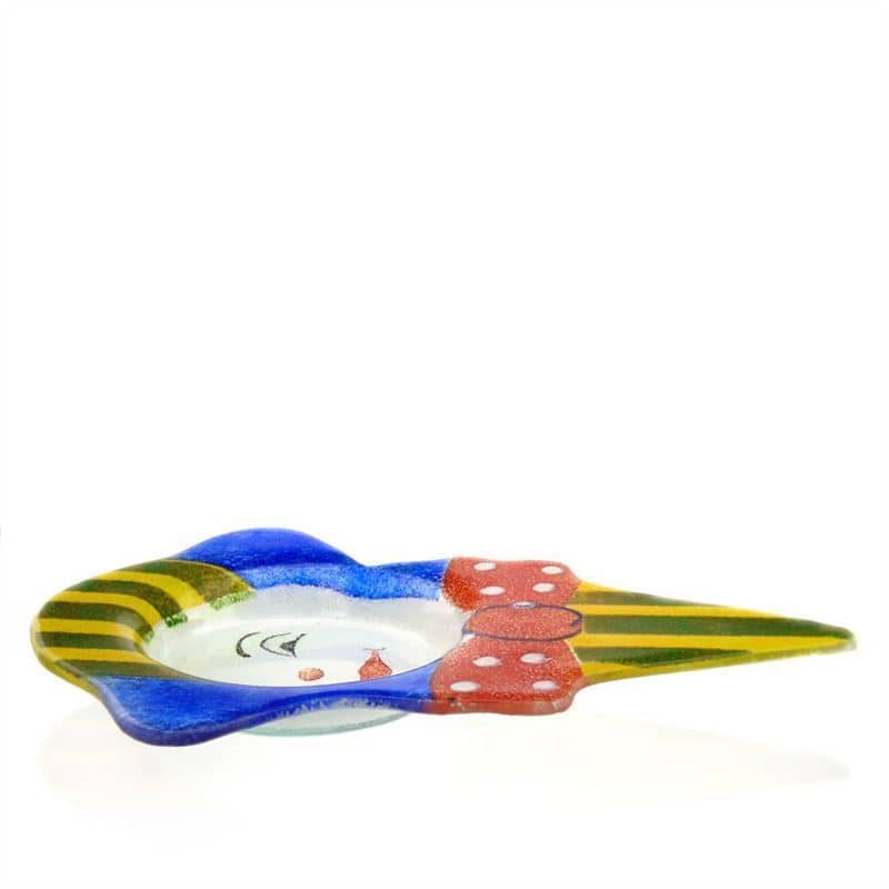 Glass bowl 'Harlequin', multicolour