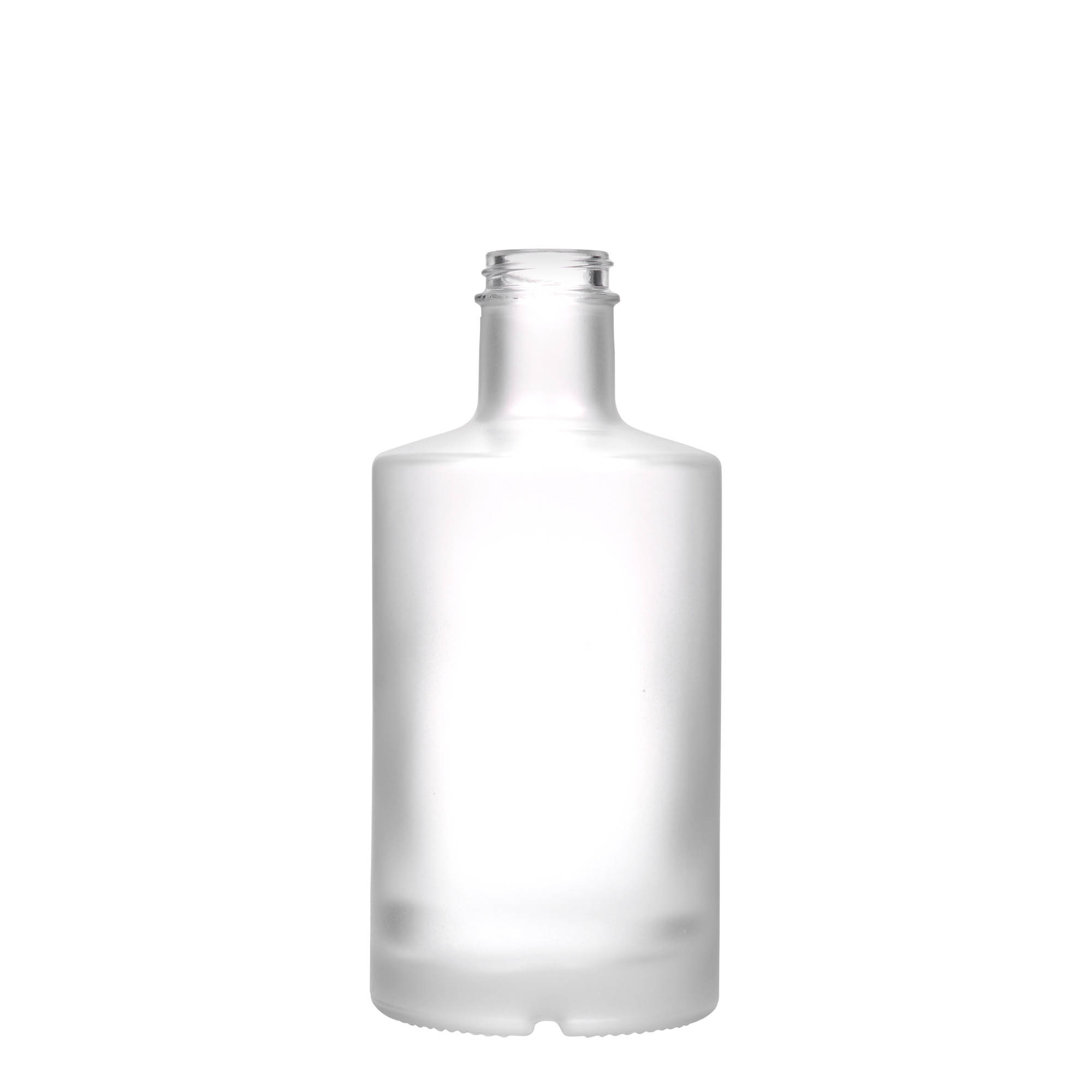 500 ml glass bottle 'Caroline', frosted, opening: GPI 33