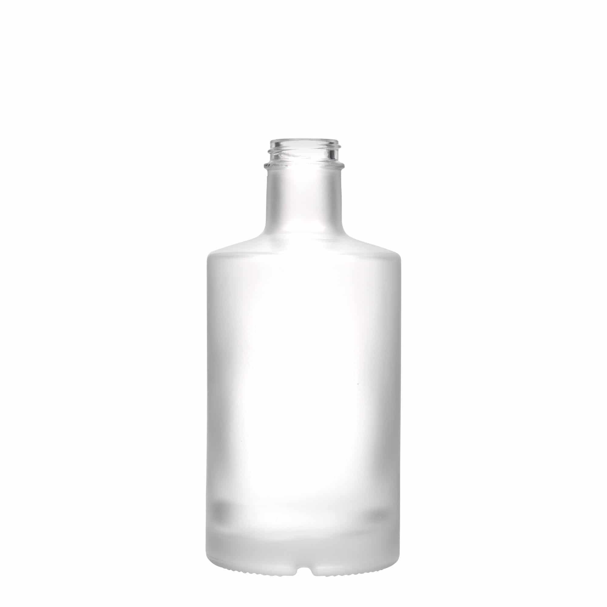 500 ml glass bottle 'Caroline', frosted, opening: GPI 33