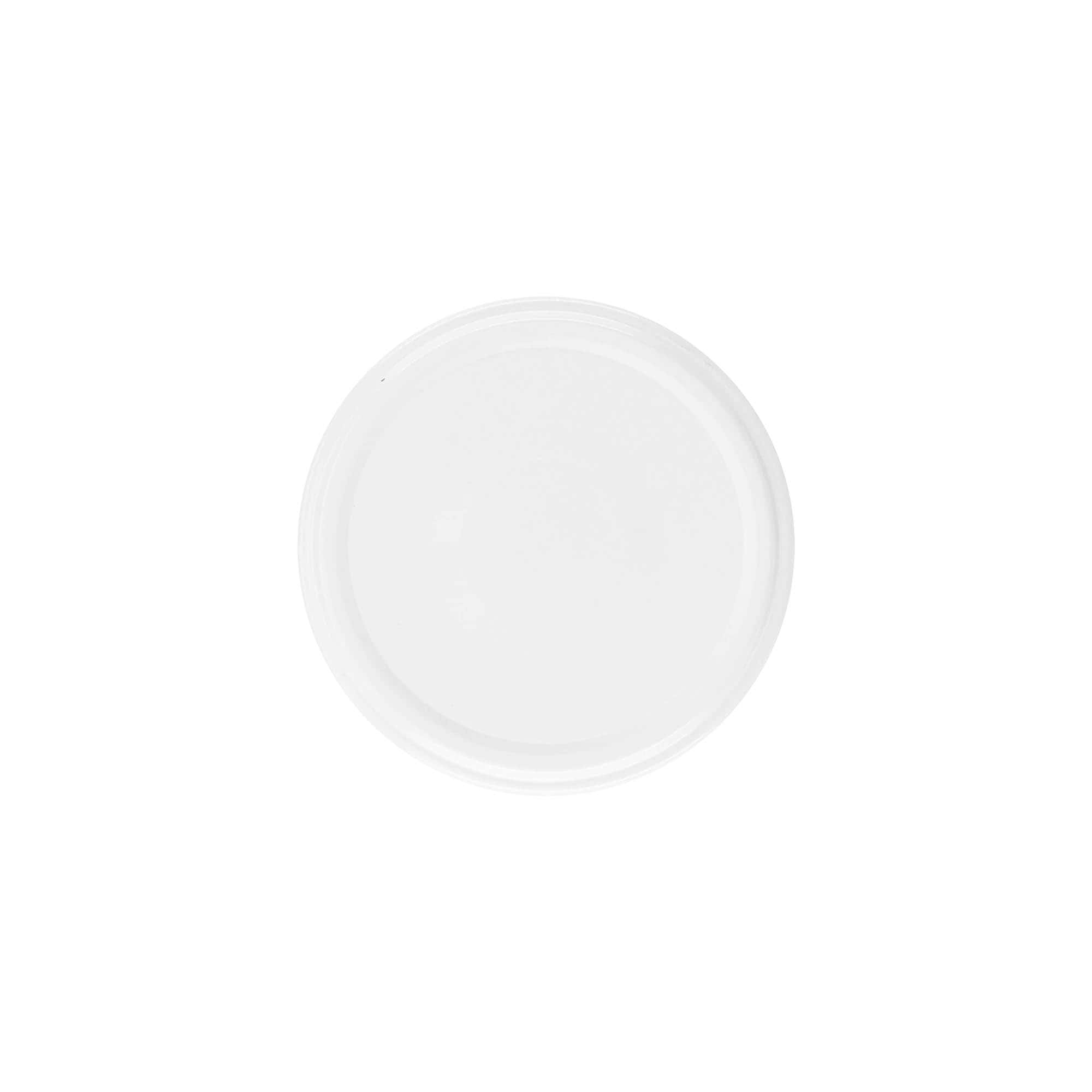 Twist-off lid, tinplate, white, for opening: TO 70