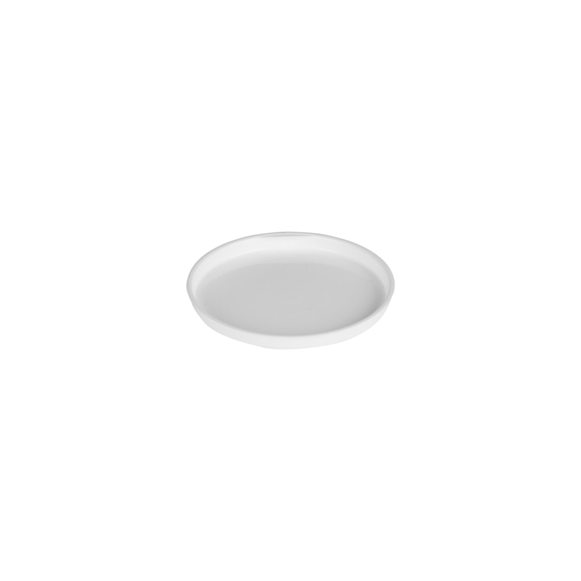 Cover disc for 100 ml 'Magic', PP plastic, white