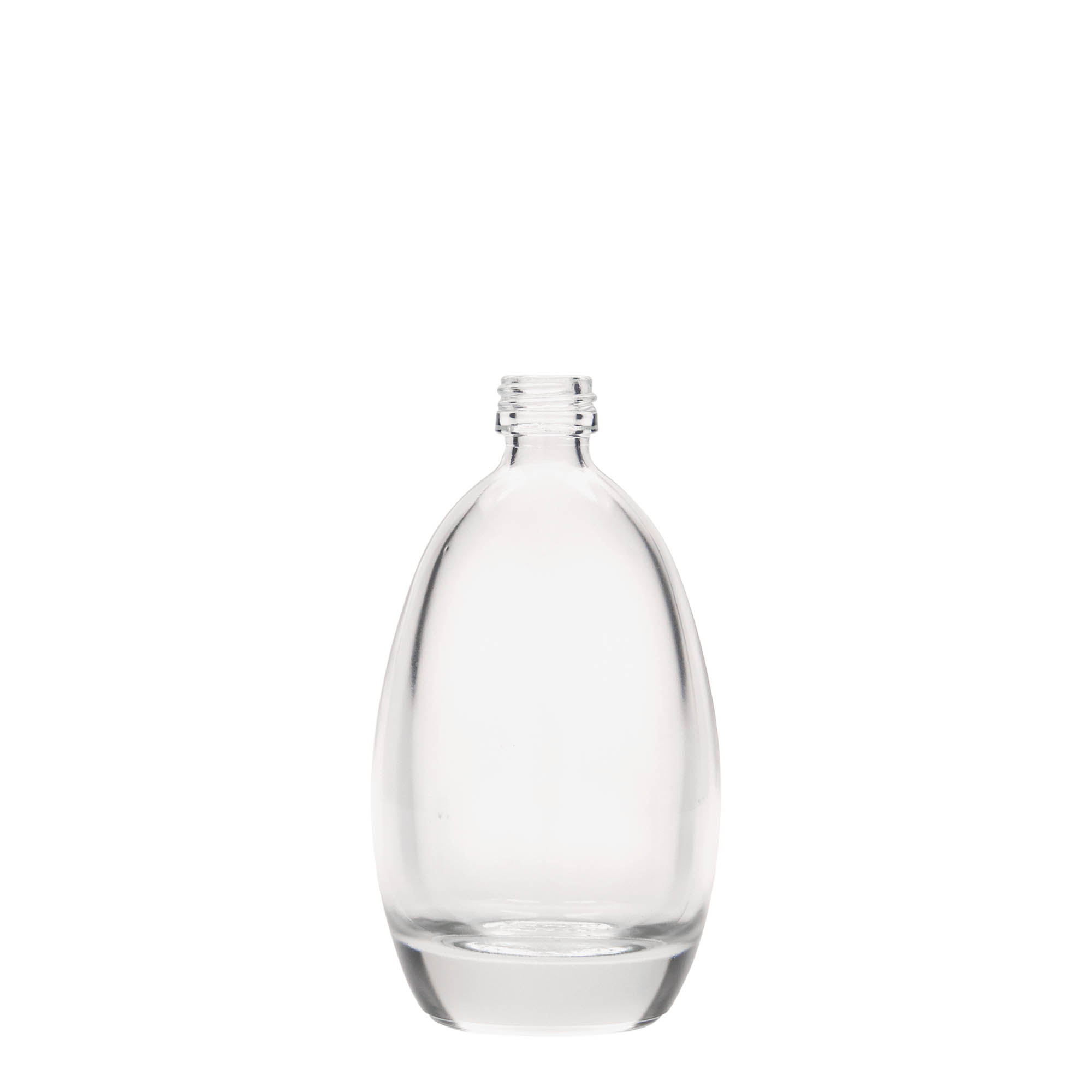 100 ml glass bottle 'Egg', opening: PP 18