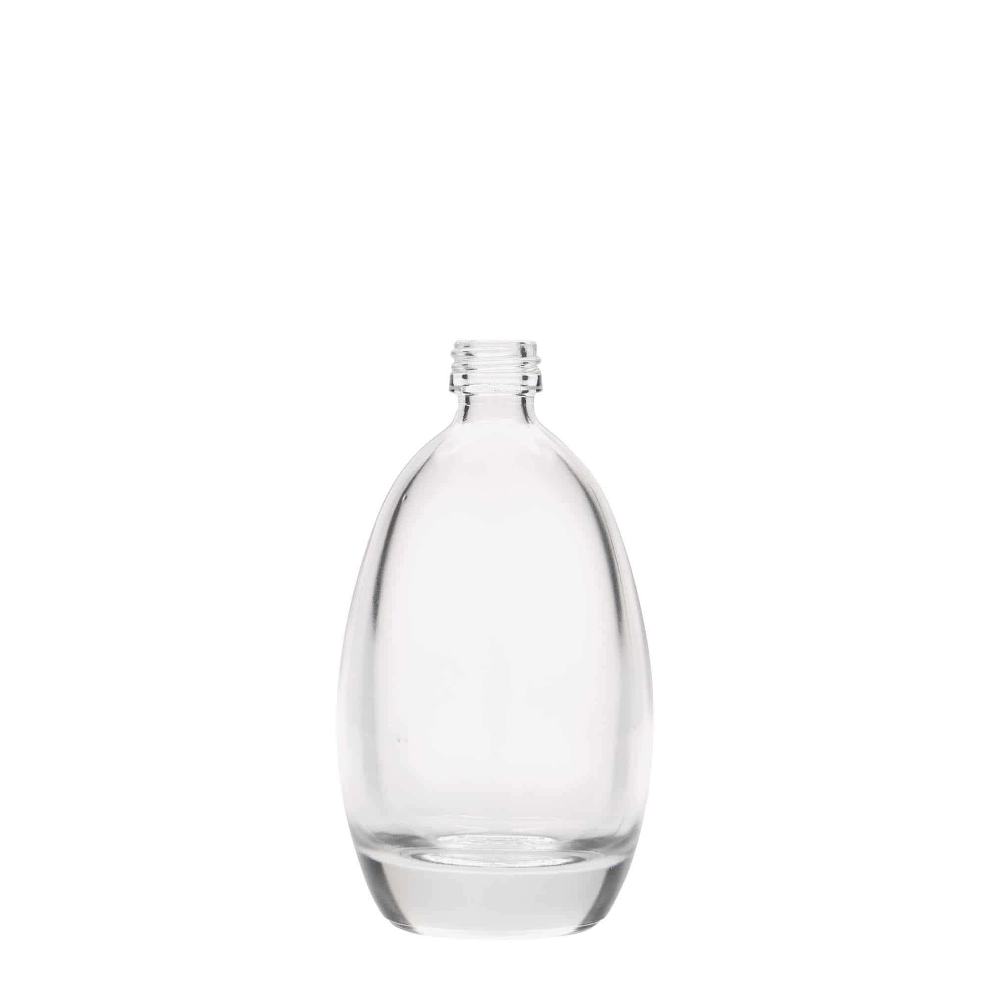 100 ml glass bottle 'Egg', opening: PP 18